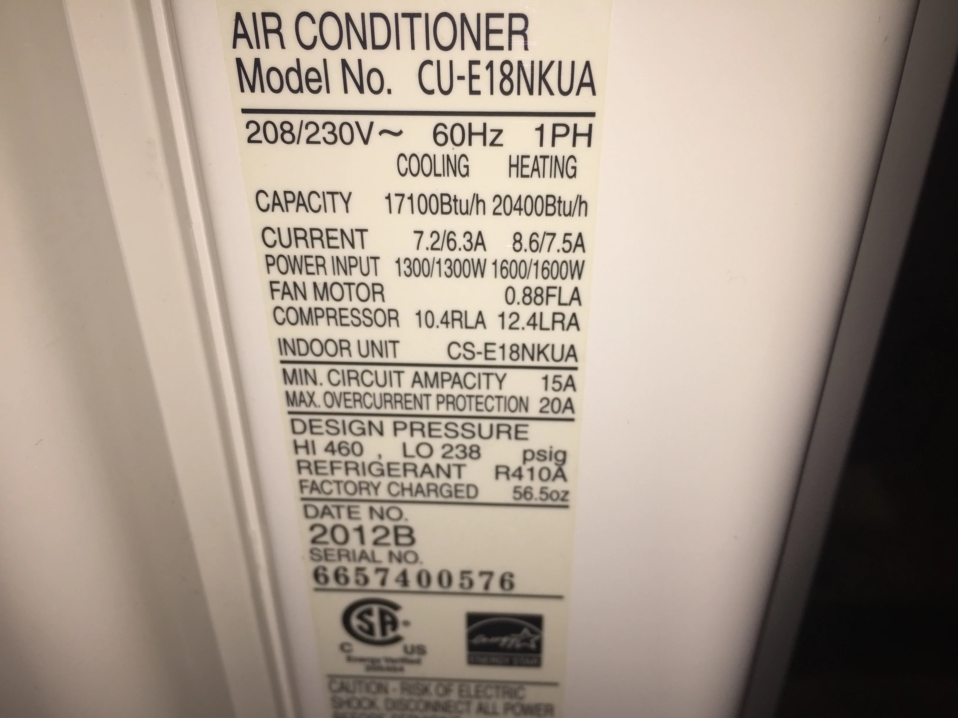 1-1/2 Ton Single-Zone Outdoor Inverter Mini-Split Heat Pump 208-23-/6-/1 R410A 18 SEER - Image 5