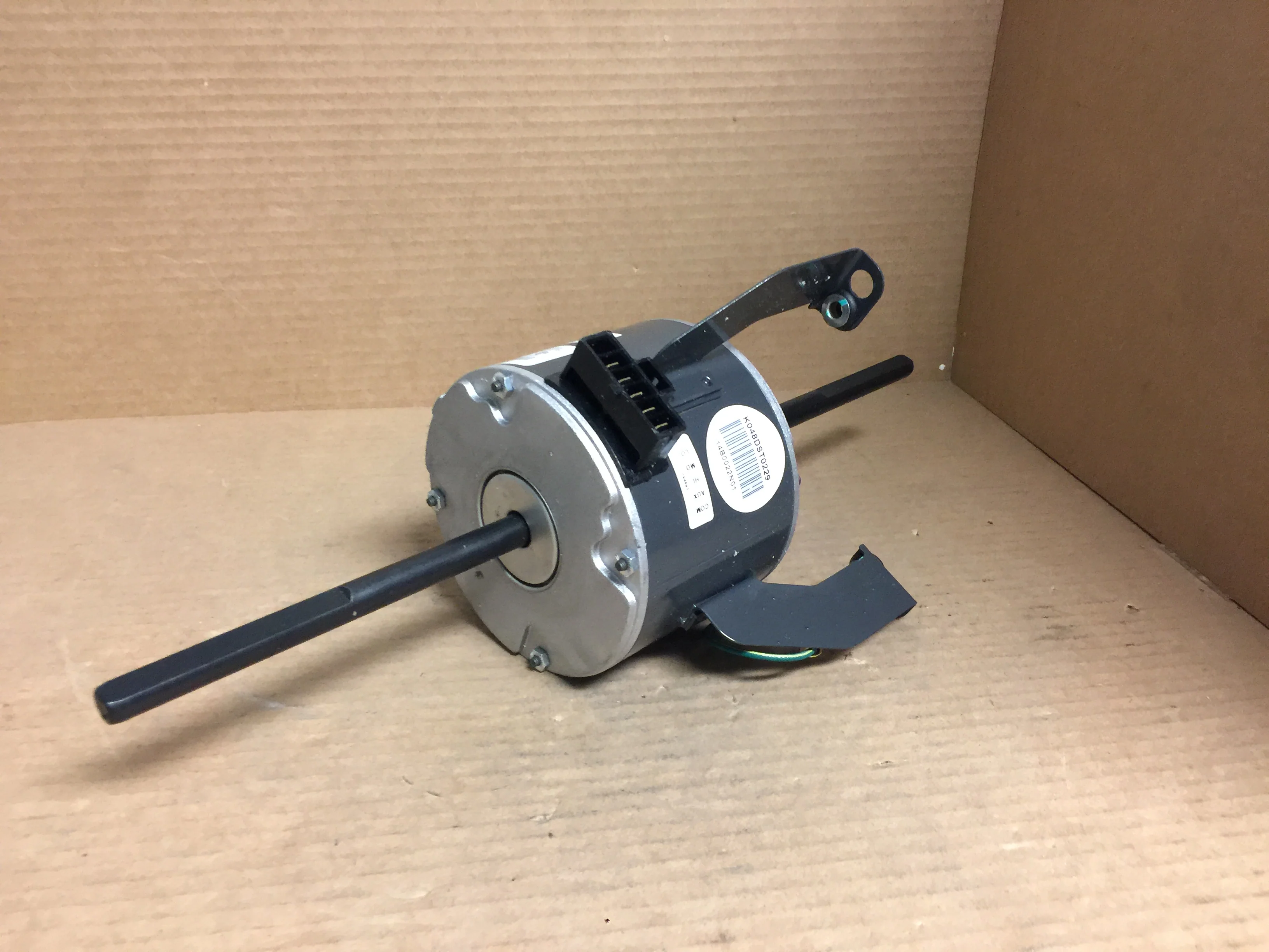 1/14HP PSC Fan Motor; 208-230/60/1, RPM 1600, 3 Speed, Double Shaft - Image 4
