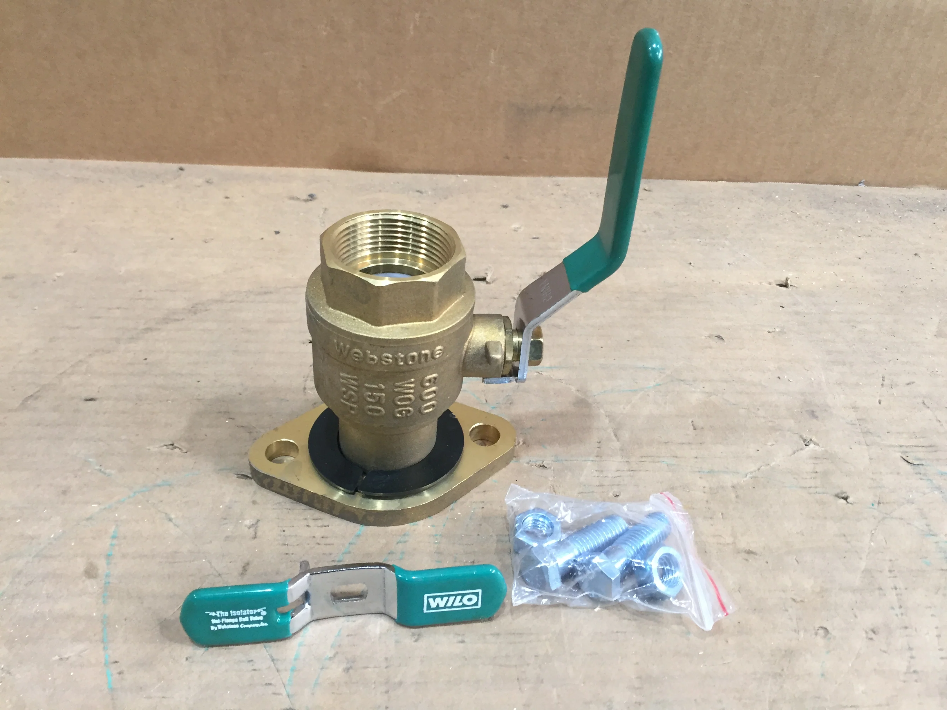 1-1/4" IPS X Flange Ball Valve with Rotating Flange - Image 5