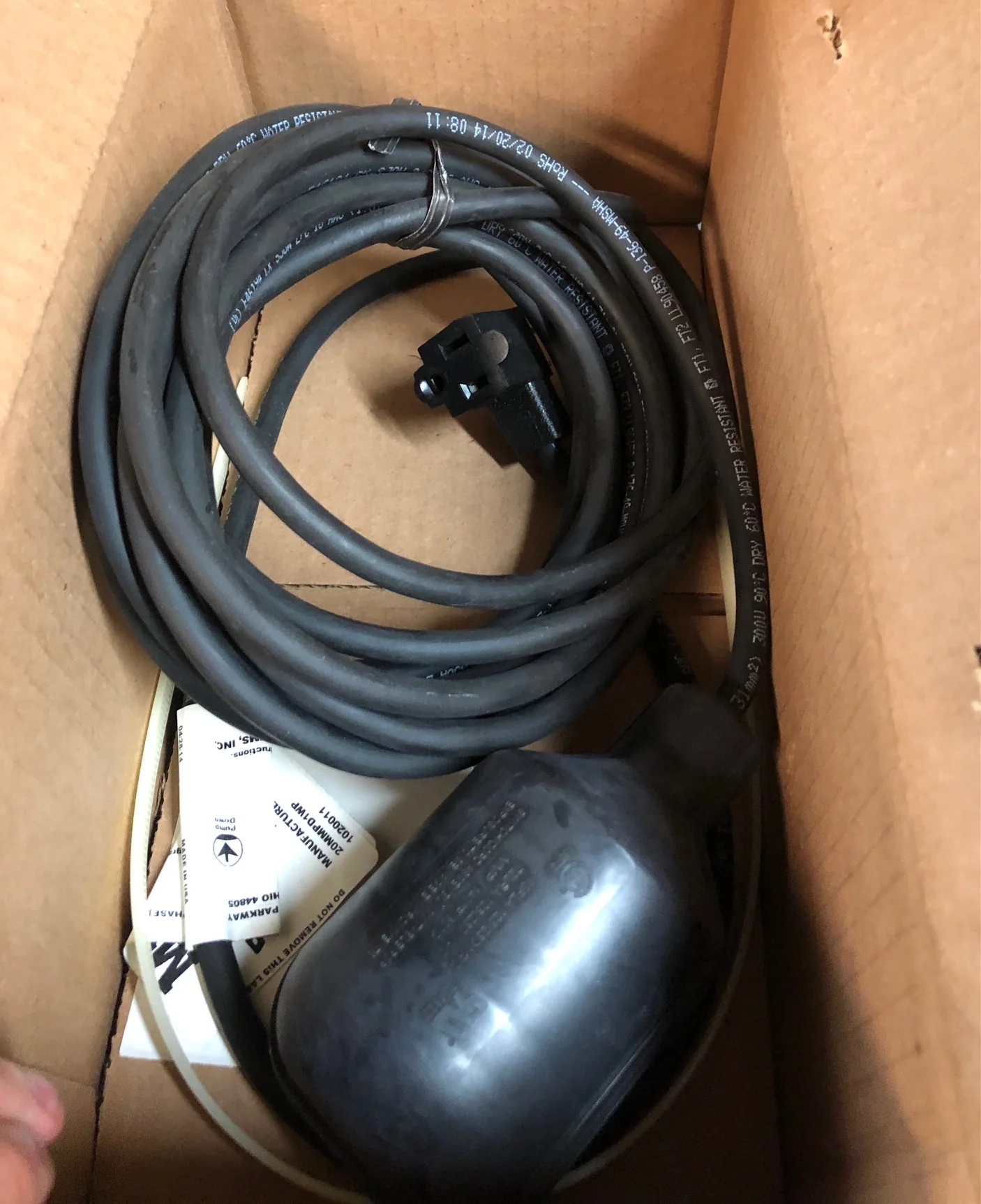 115 Volt Wastewater Pump Switch - Image 4