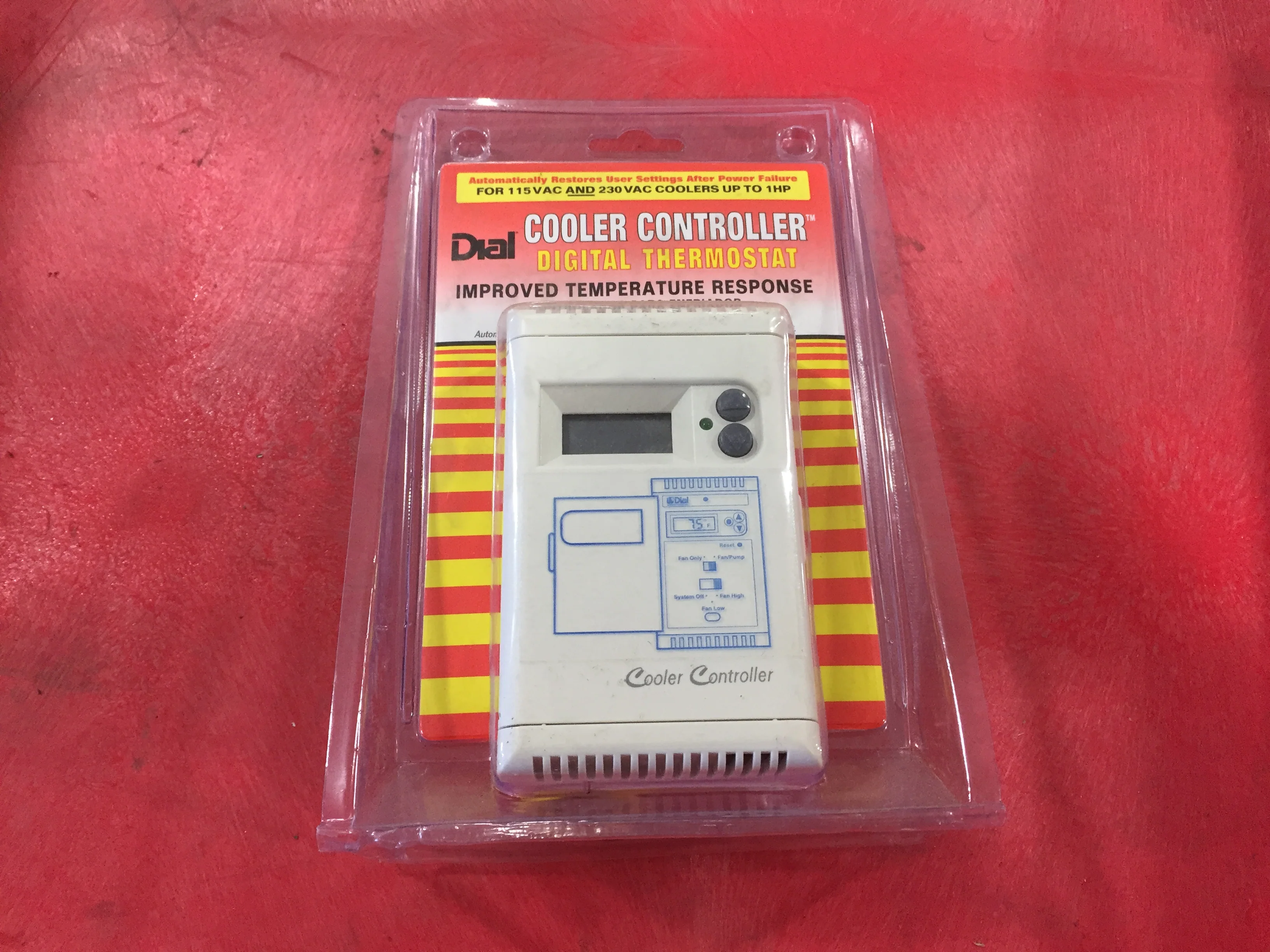 115V & 230V Evaporative Cooler Digital Thermostat - Image 4