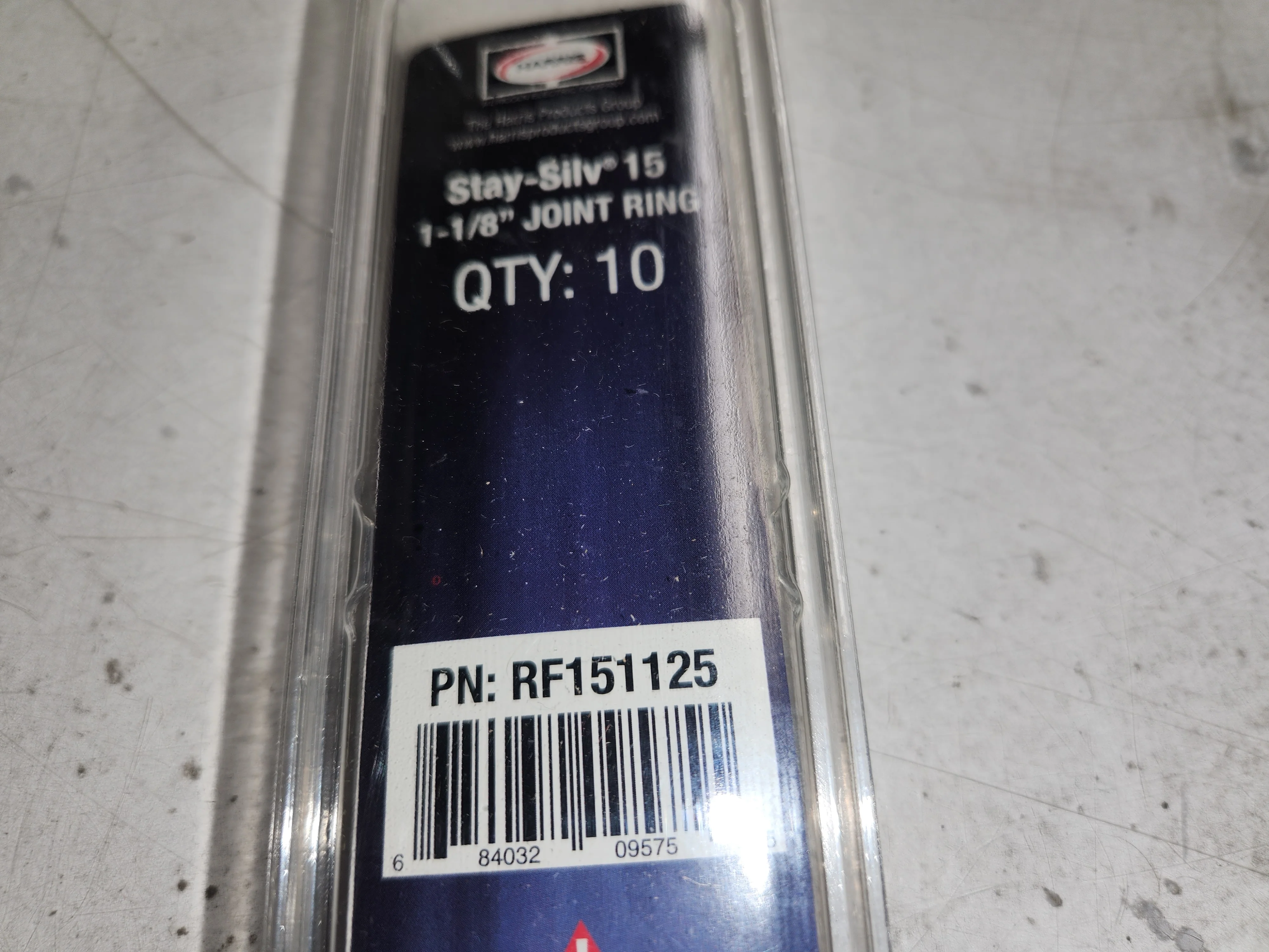 1-1/8" Stay-Silv 15% Brazing Joint Ring (10 Per Pack) - Image 2