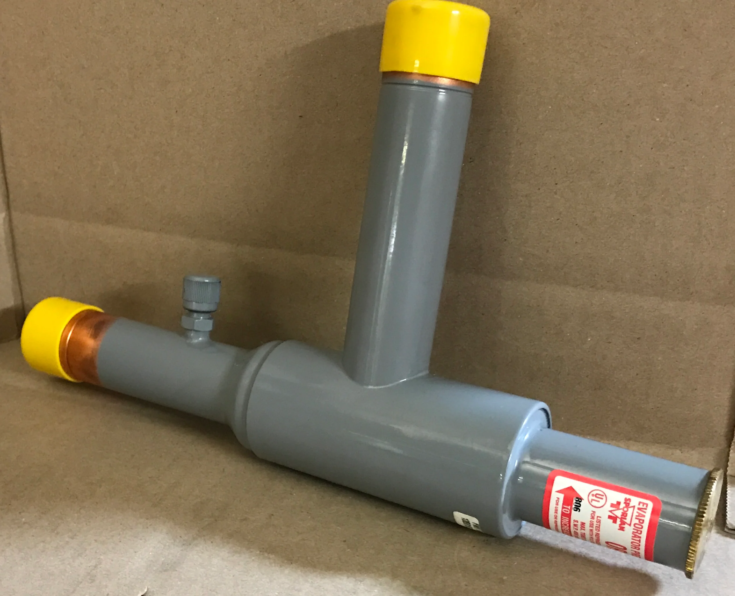 1-1/8" ODF Adj Brass Multi-Refrigerant Evaporator Pressure Dir Acting Regulating Valve - Image 2