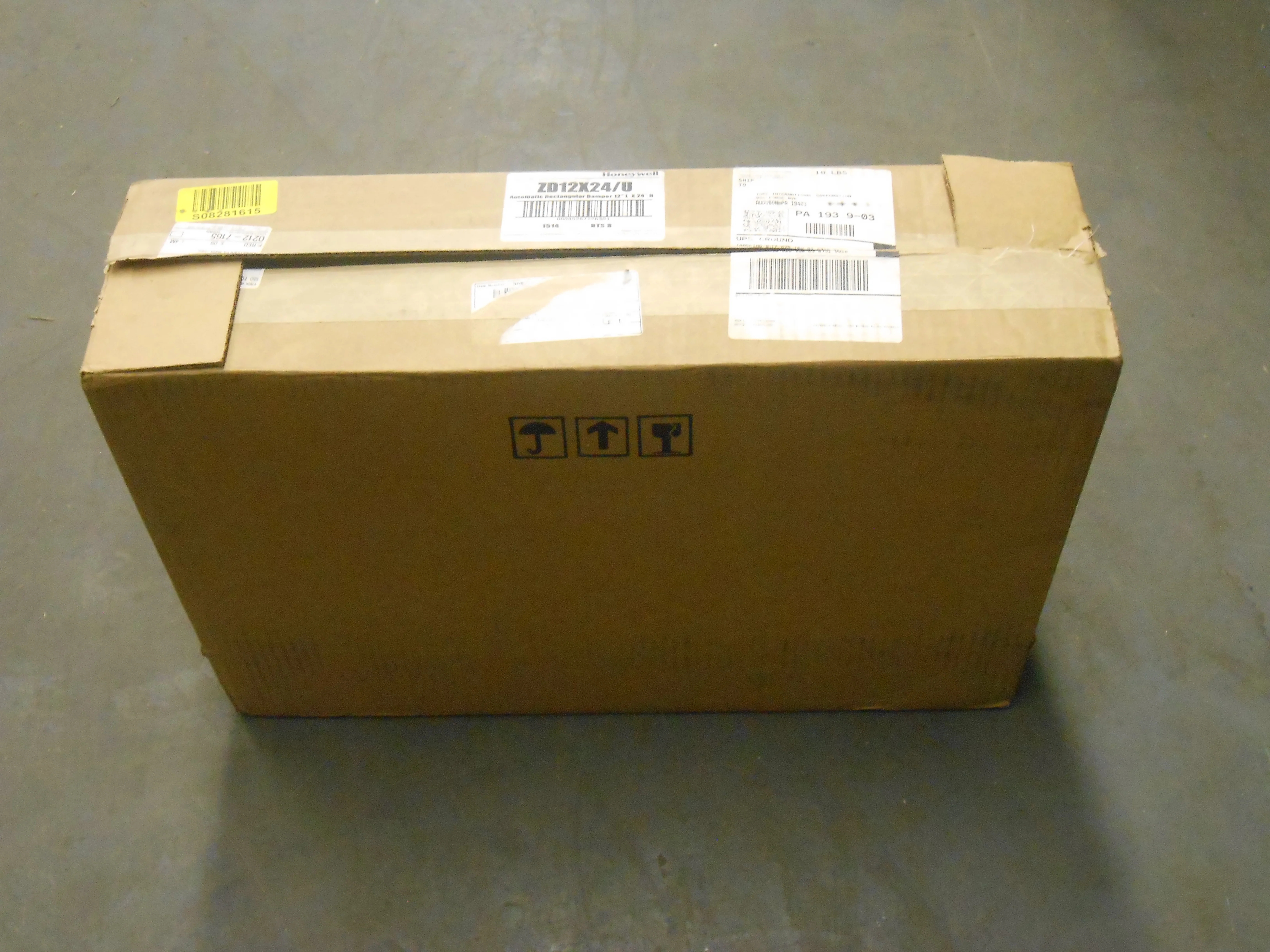 12" X 24" Automatic Rectangular Damper - Image 7