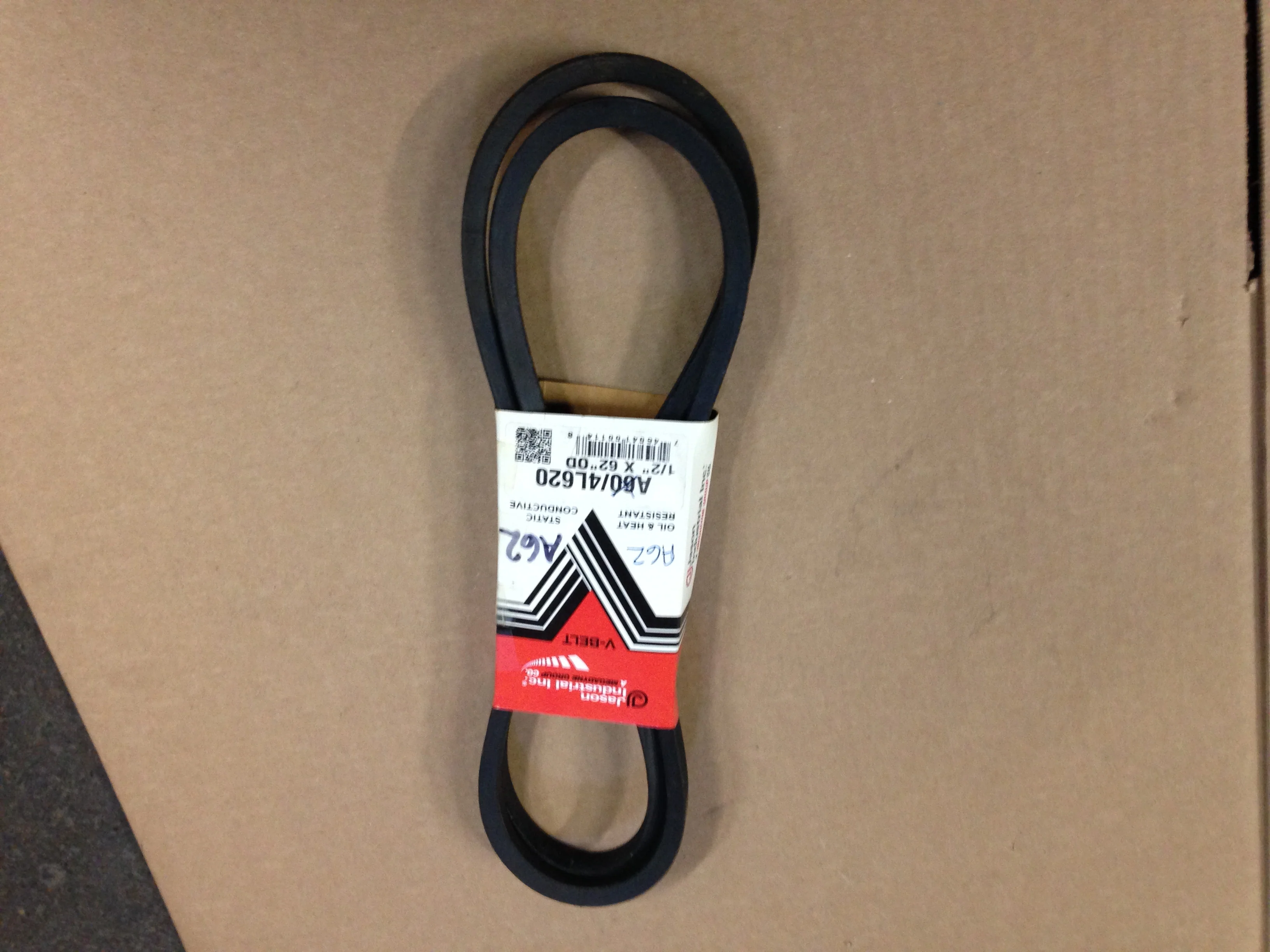 1/2" X 62" V-Belt