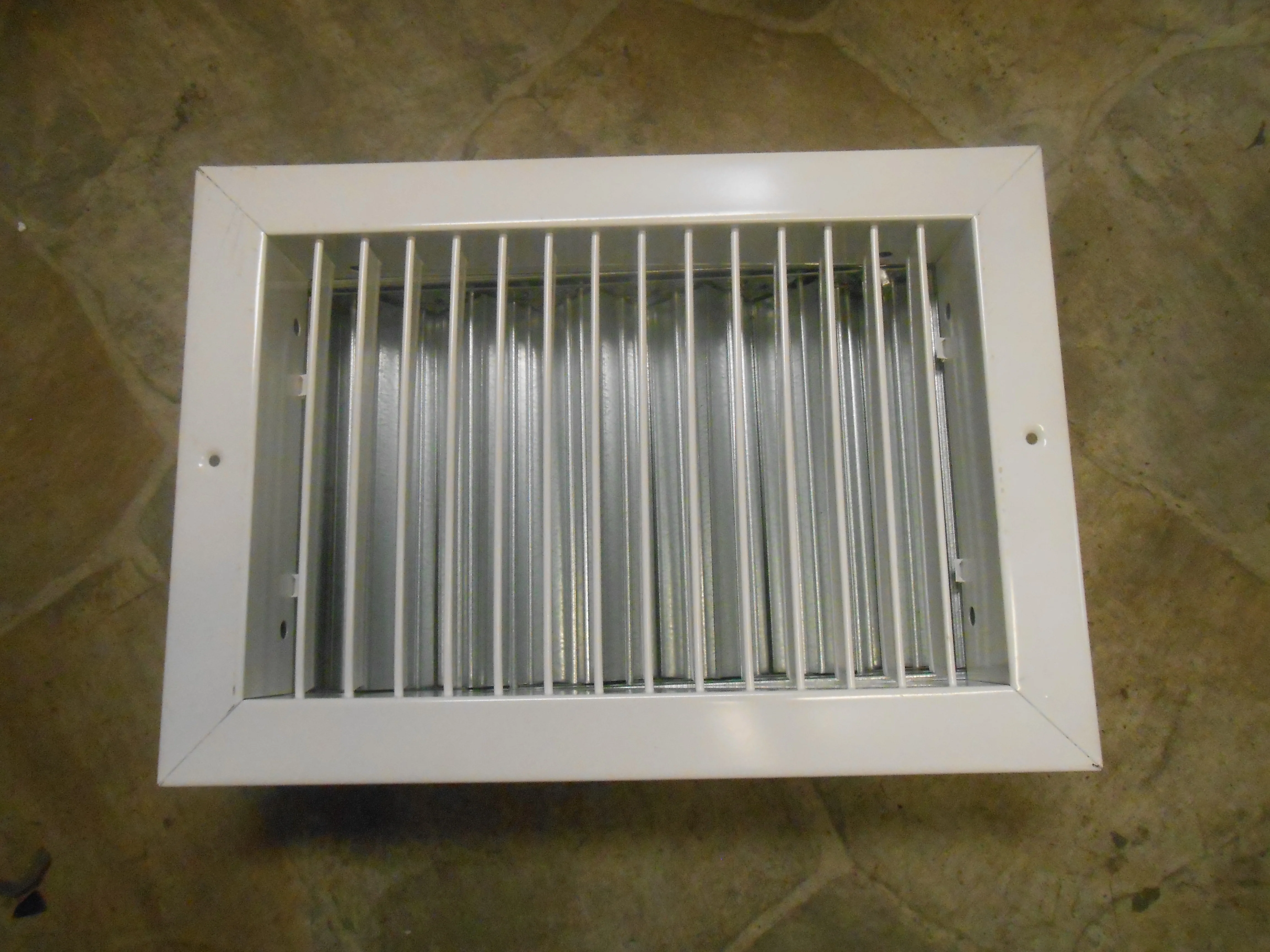 12 X 8 CEILING/WALL REGISTER WITH ADJUSTABLE LOUVERS - Image 6