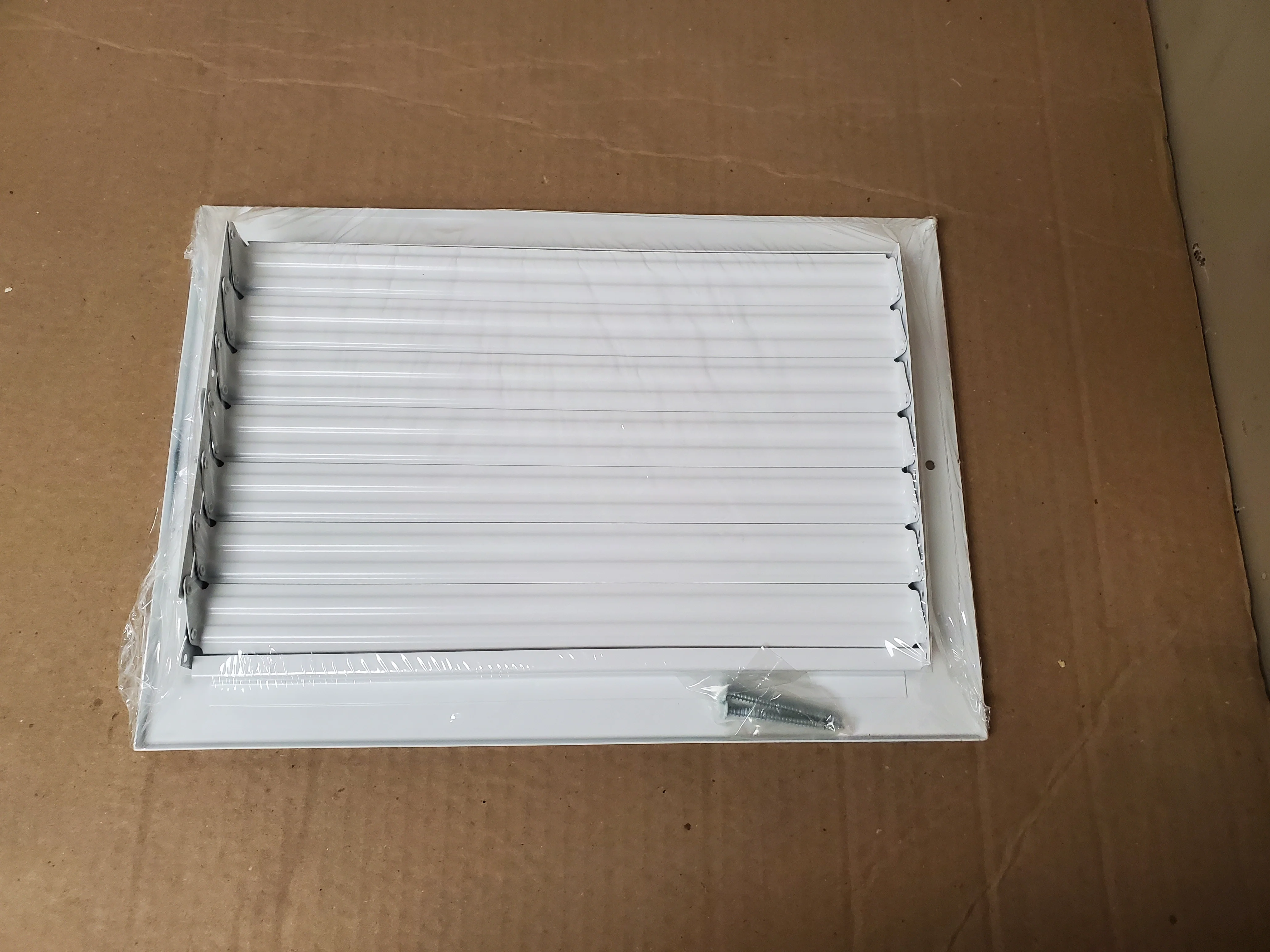 12" X 8" CEILING/WALL SUPPLY REGISTER, WHITE, BOX OF 10 - Image 2