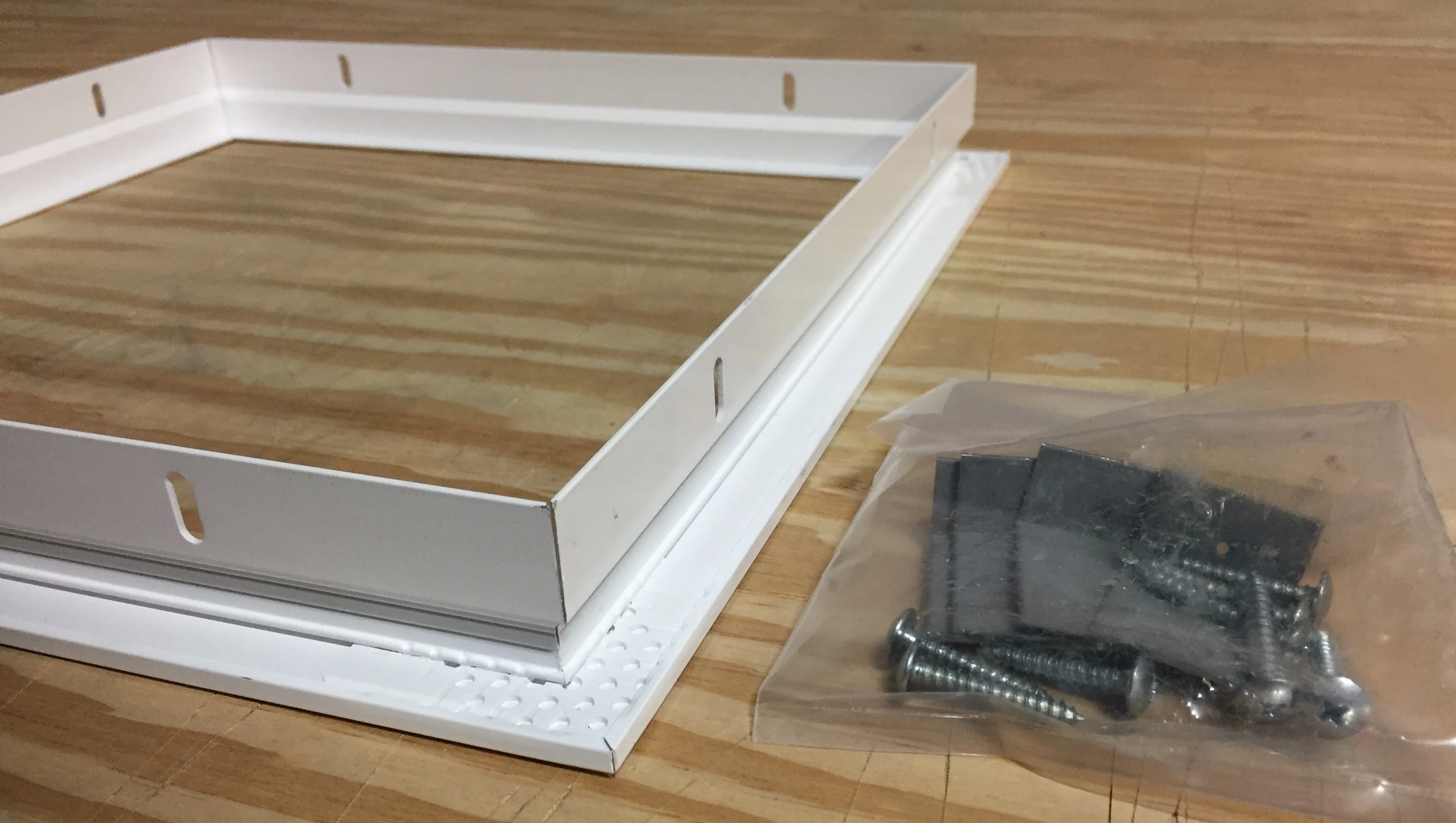12" X 12" ALUMINUM/WHITE SURFACE MOUNT FRAME - Image 8