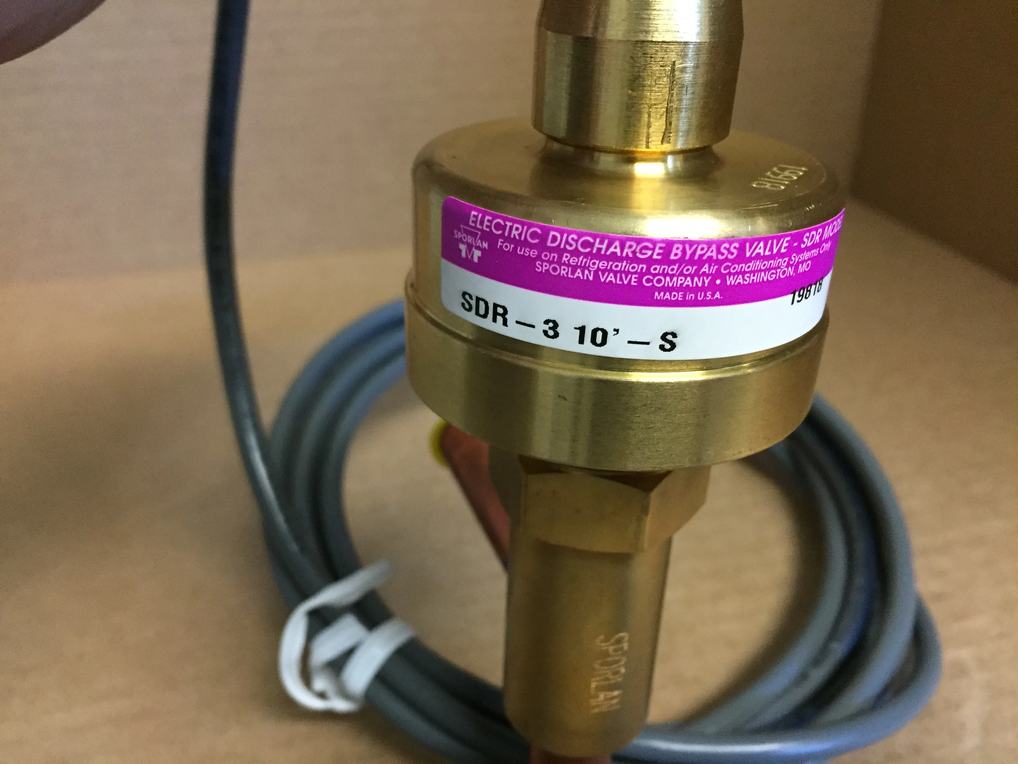 1/2 " x 1/2" Electric Discharge Valve" - Image 2