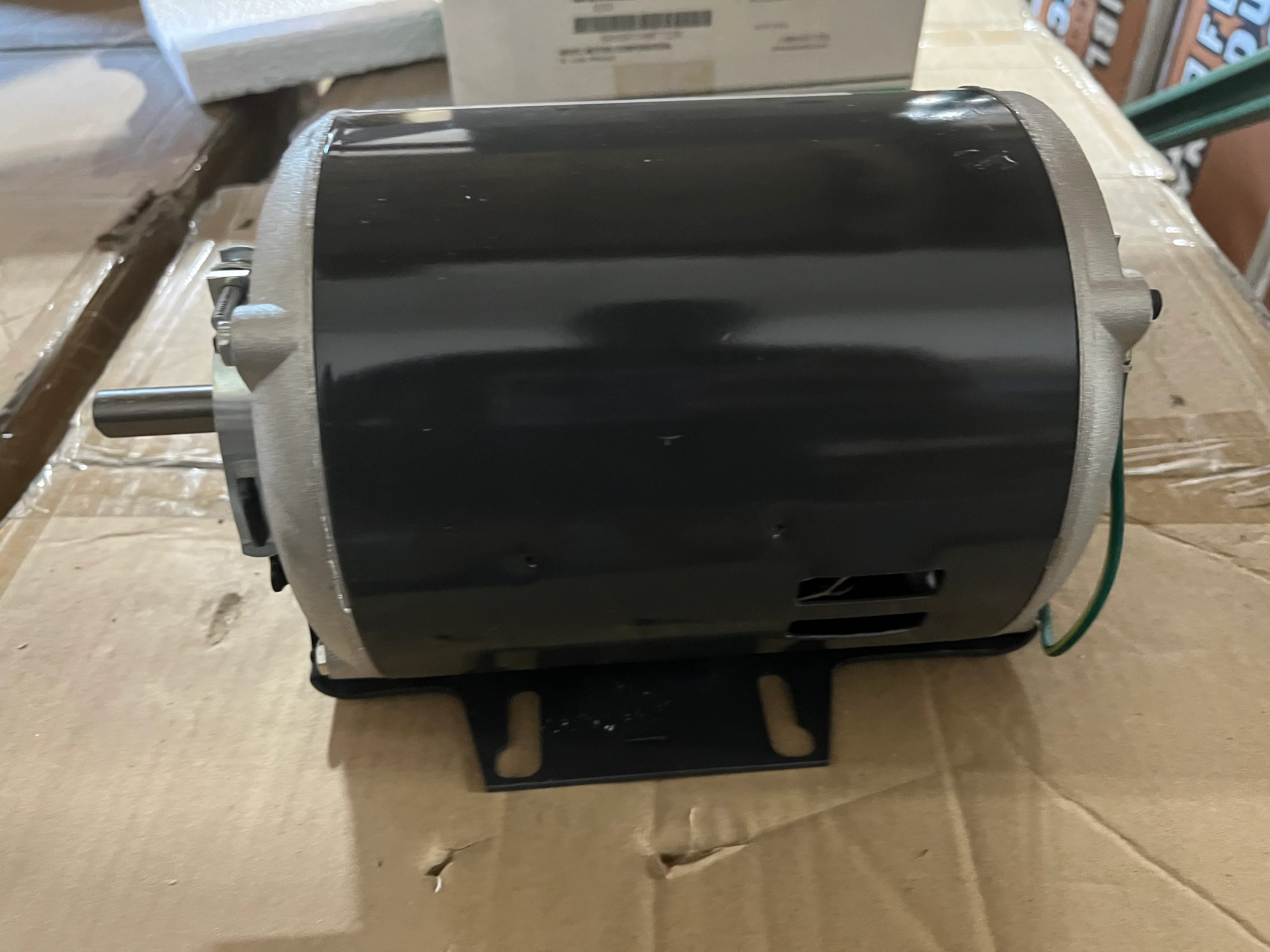 1/2 HP Belt And Drive Fan Blower Motor 115/60/1 1725 RPM 1 Speed - Image 2