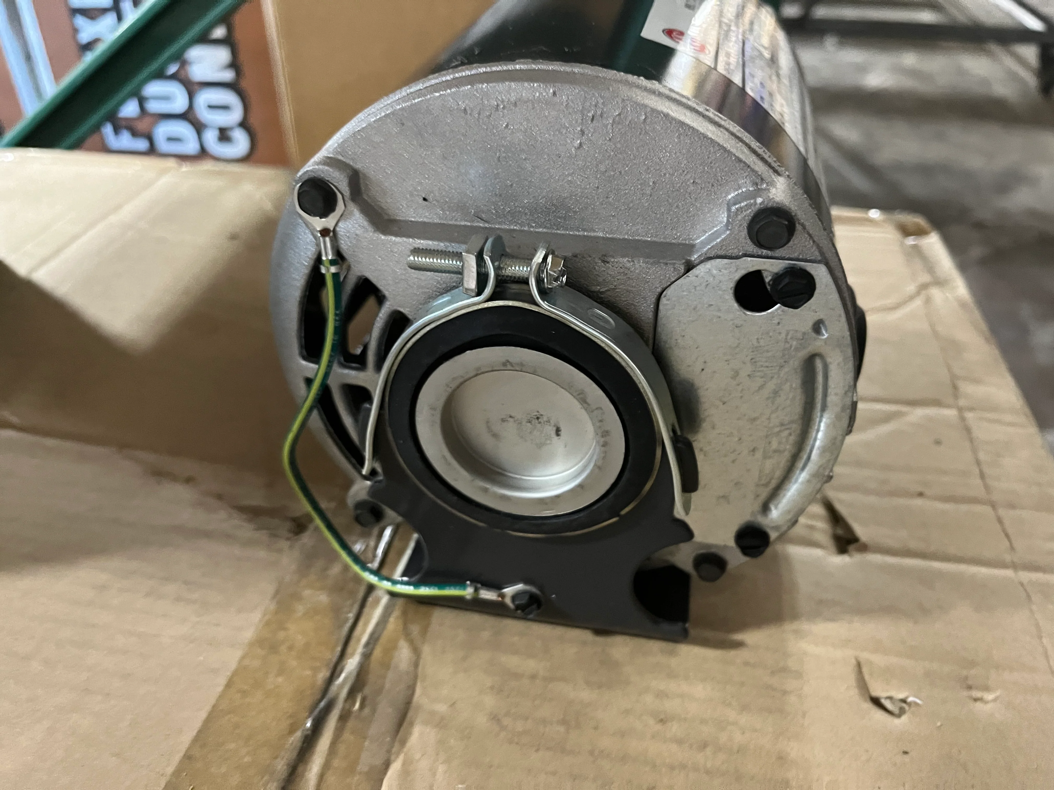 1/2 HP Belt And Drive Fan Blower Motor 115/60/1 1725 RPM 1 Speed - Image 4