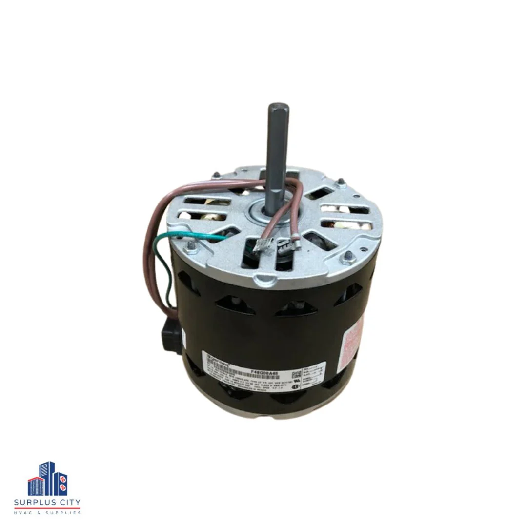1/2 HP Condenser Fan Motor; 208-230/60/1, 1090 RPM, 3 Speed