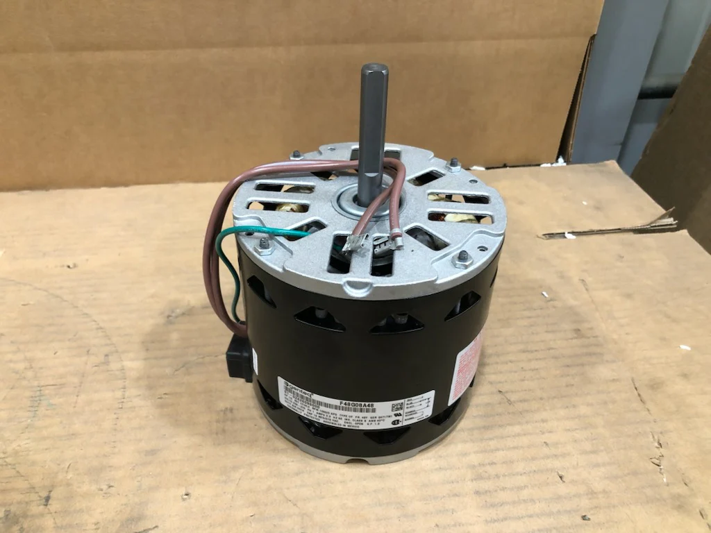 1/2 HP Condenser Fan Motor; 208-230/60/1, 1090 RPM, 3 Speed - Image 2