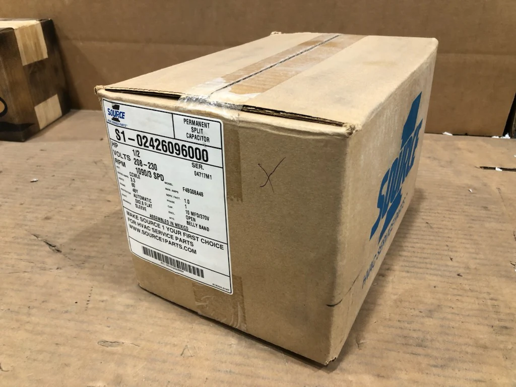 1/2 HP Condenser Fan Motor; 208-230/60/1, 1090 RPM, 3 Speed - Image 5