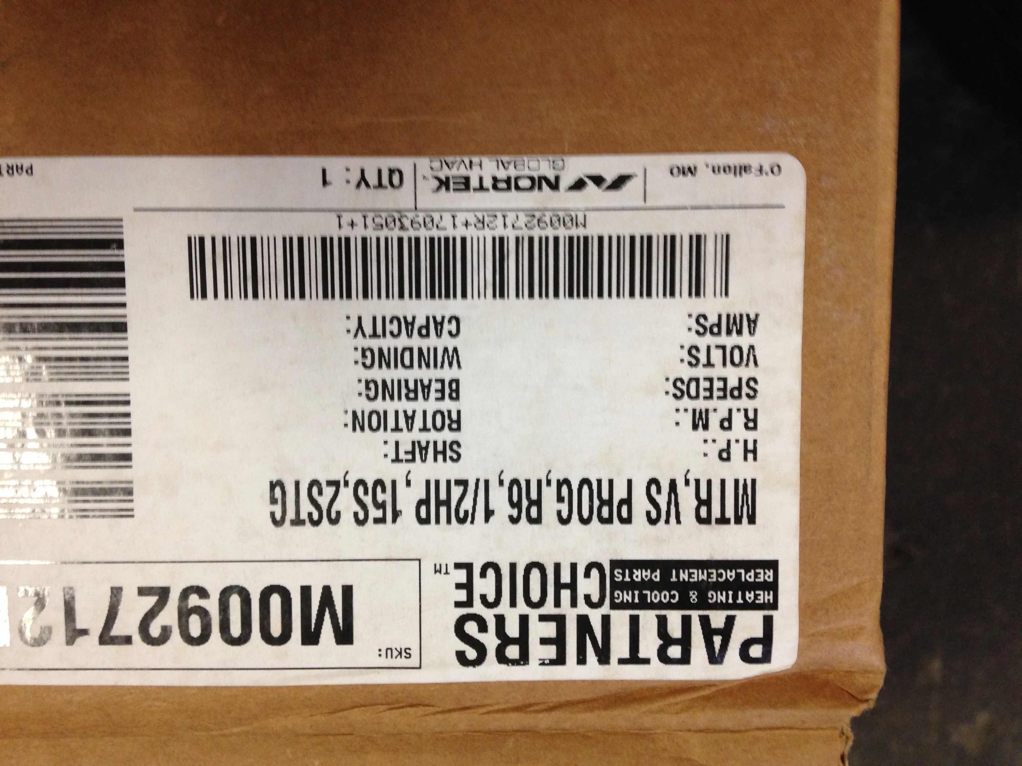 1/2 HP ECM Programmable Electric Motor, 120-240/50-60/1 - Image 7