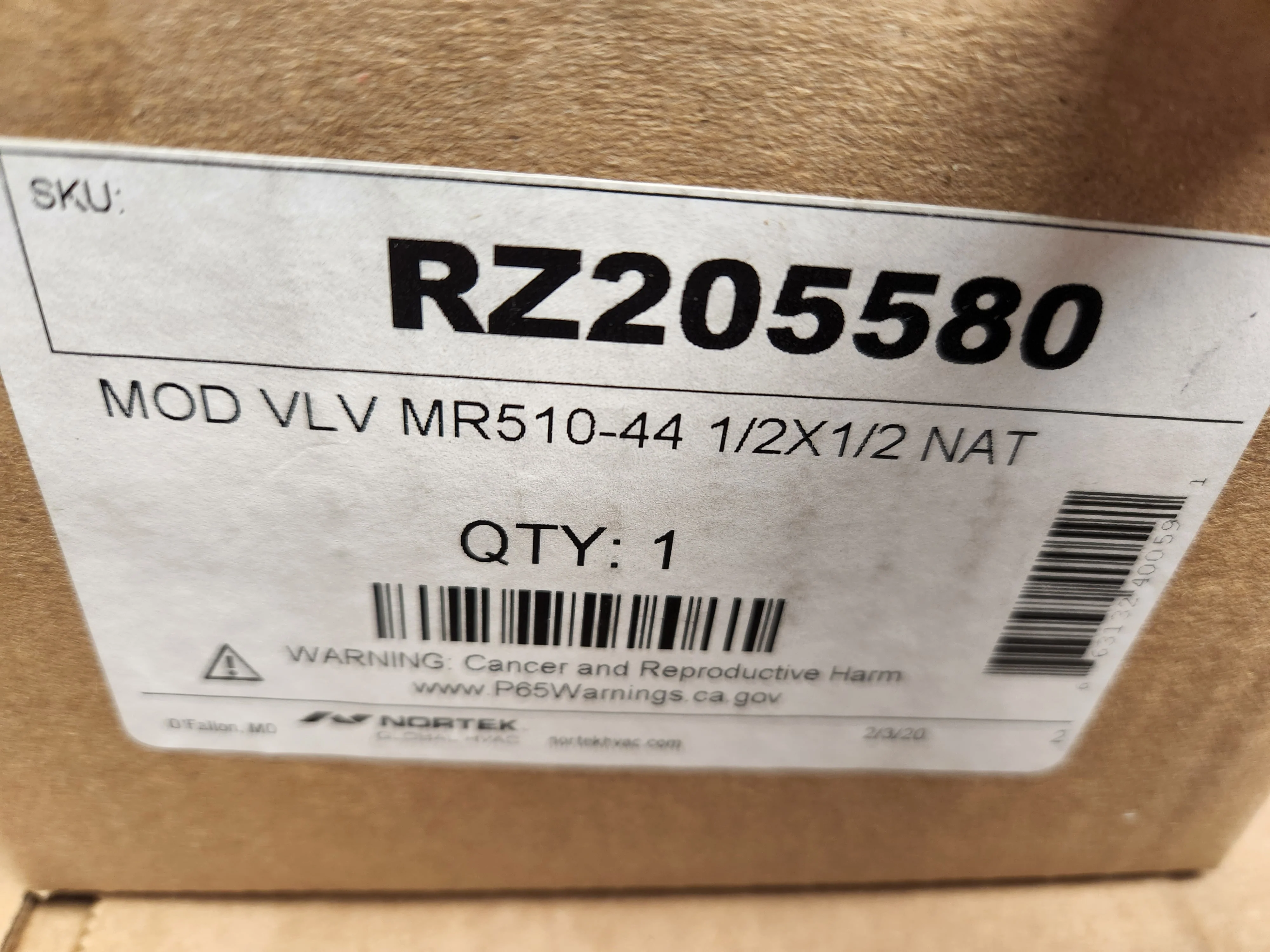 1/2" X 1/2" Natural Gas Modulating/Regulating Valve - Image 3
