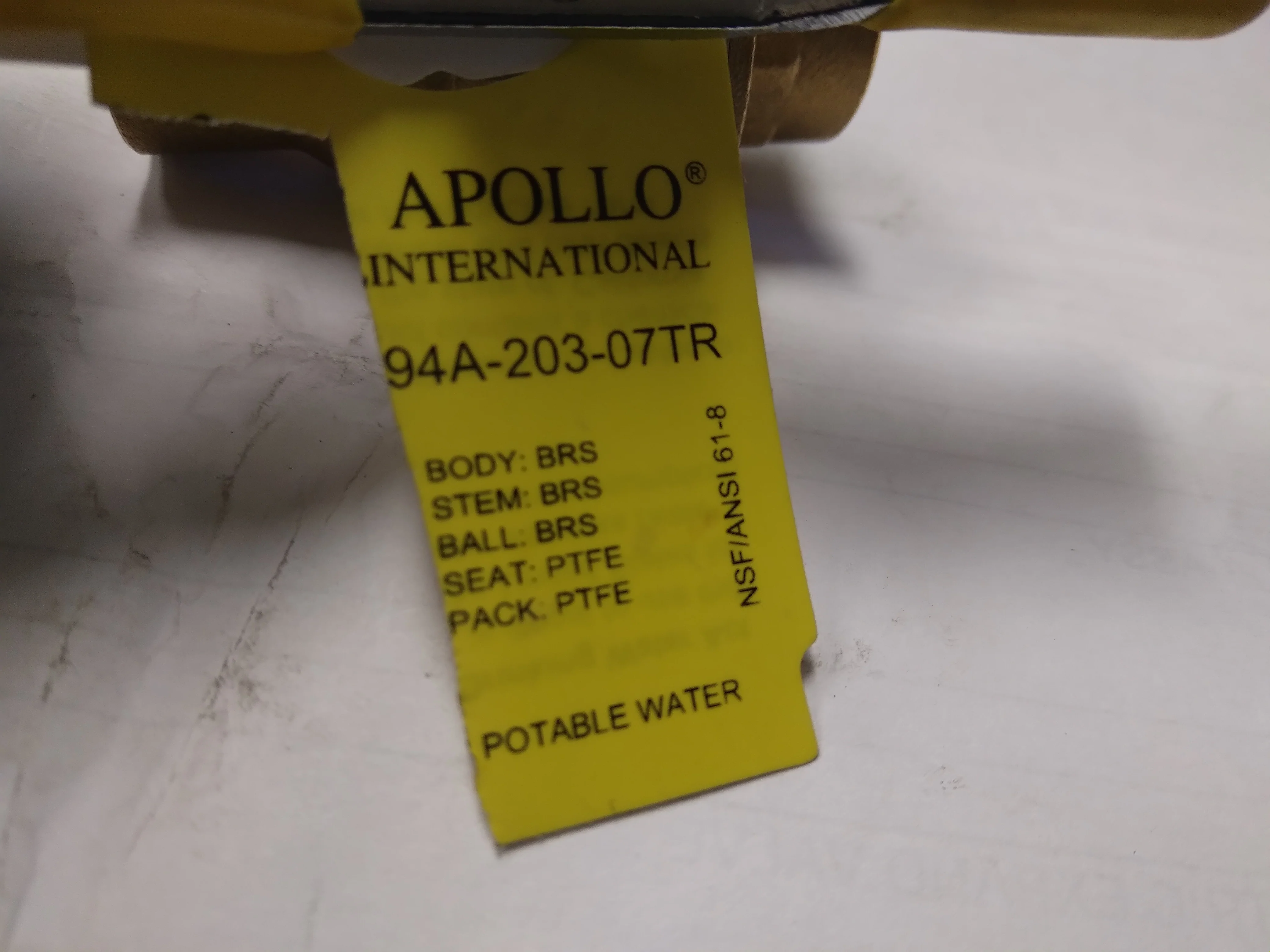 1/2" X 1/2" ODF 2 Way Ball Valve 600 CWP - Image 4