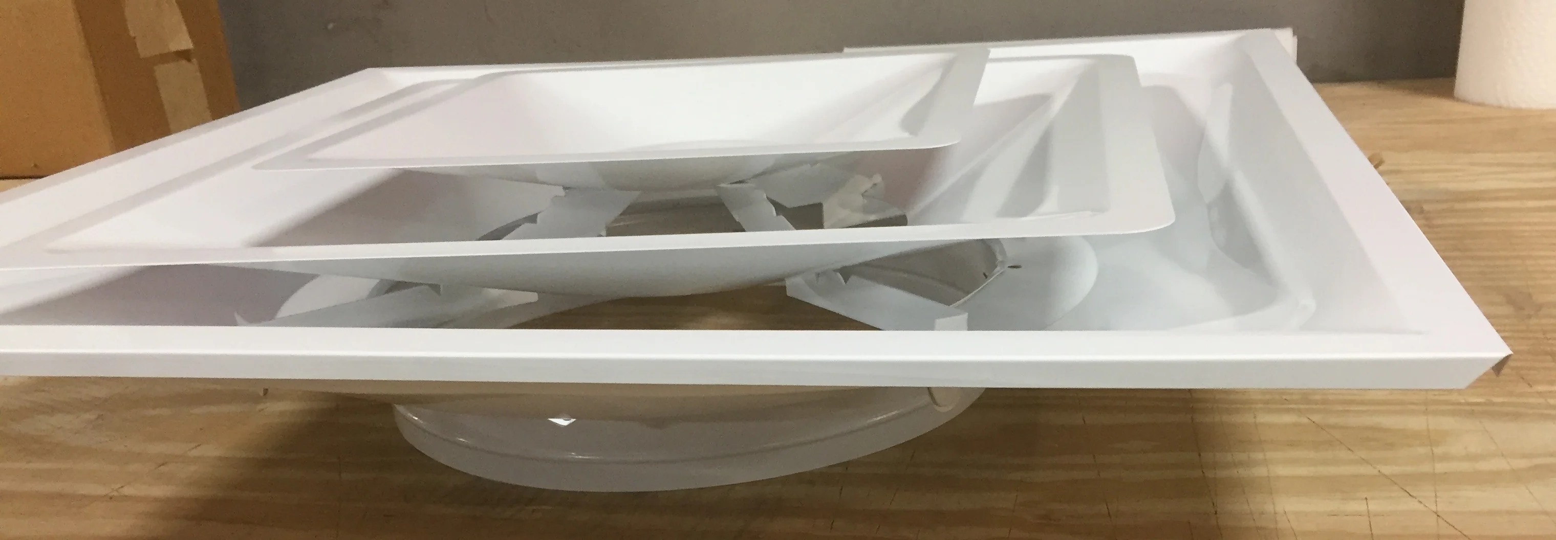12" SERIES 1520 STEP-DOWN CEILING SQUARE DIFFUSER (2 PER BOX) - Image 9