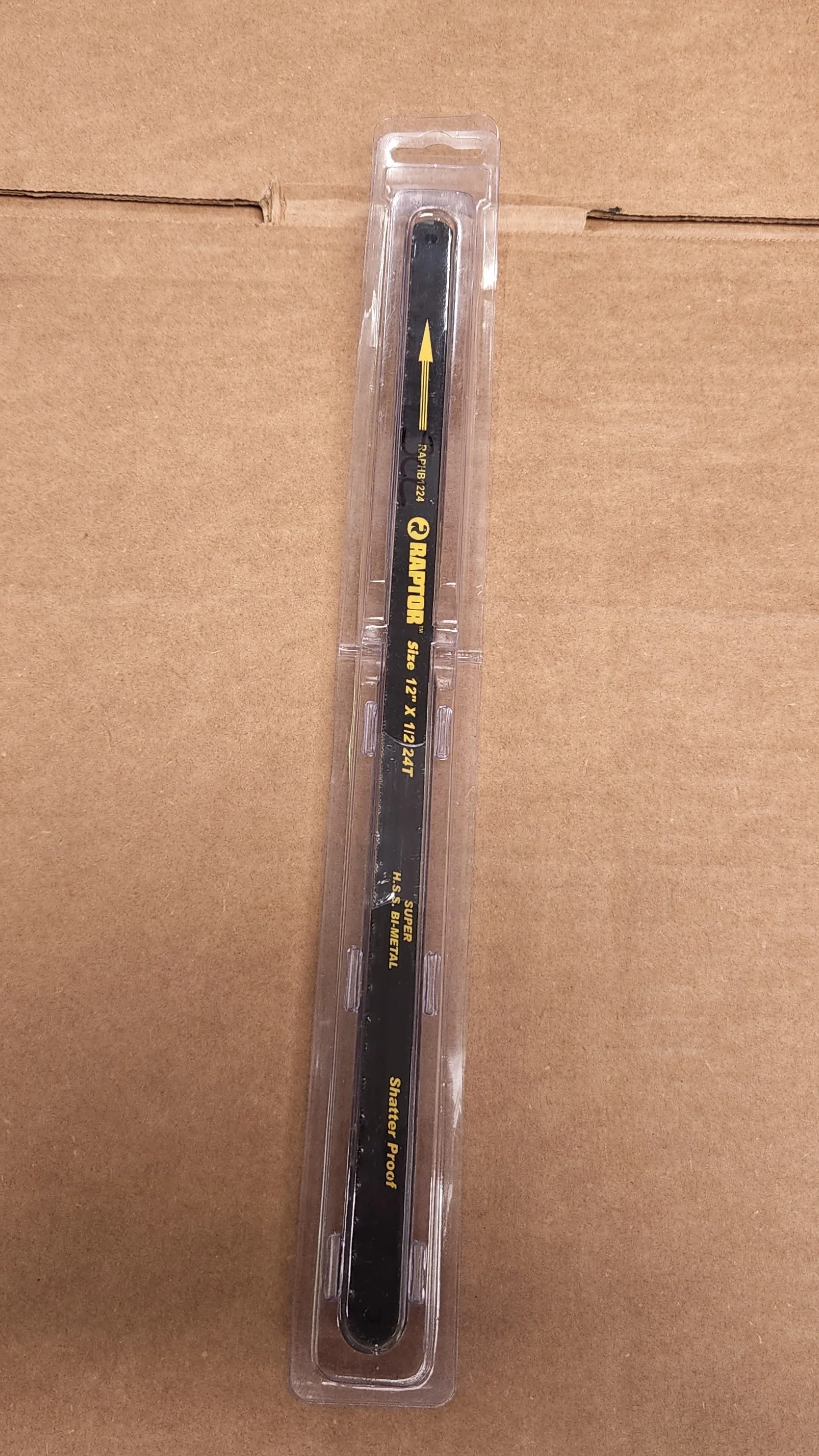 12" SUPER H.S.S. BI-METAL SHATTER PROOF HACKSAW BLADES(SOLD AS PACK OF 10) - Image 2