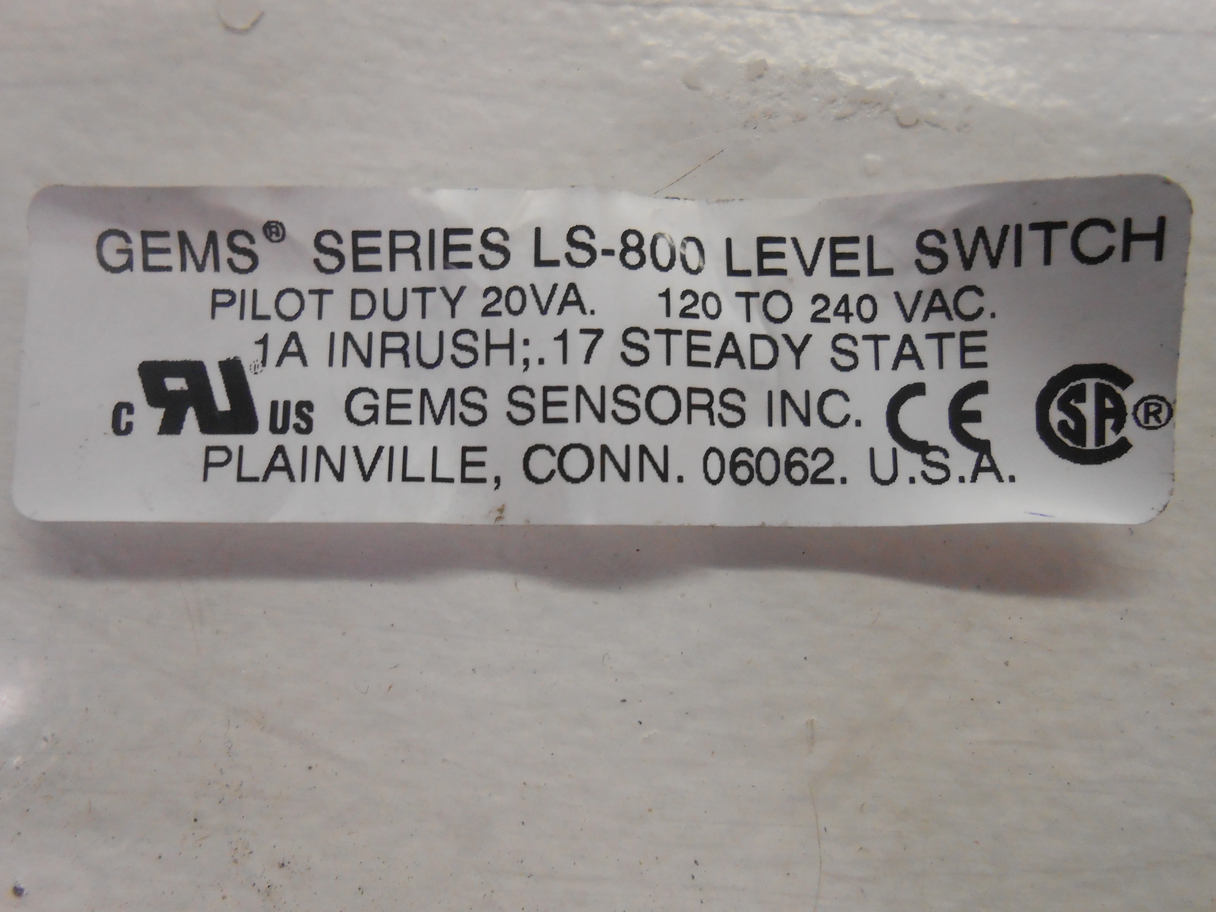 120 to 240 VAC Float Switch - Image 8