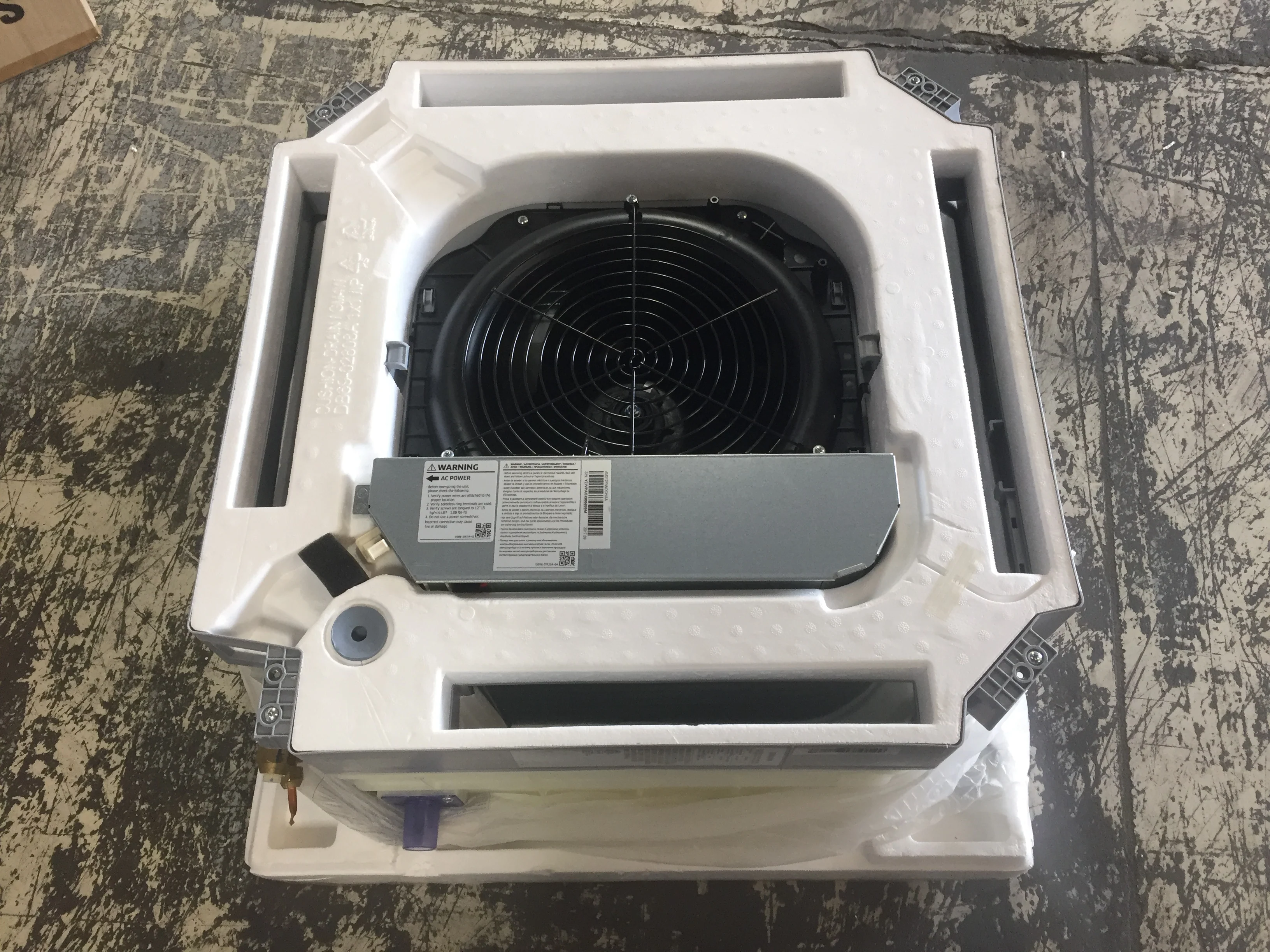 12,000 BTU Cassette Type Indoor Inverter Mini-Split Heat Pump, 208-230/60/1 R-410A - Image 3