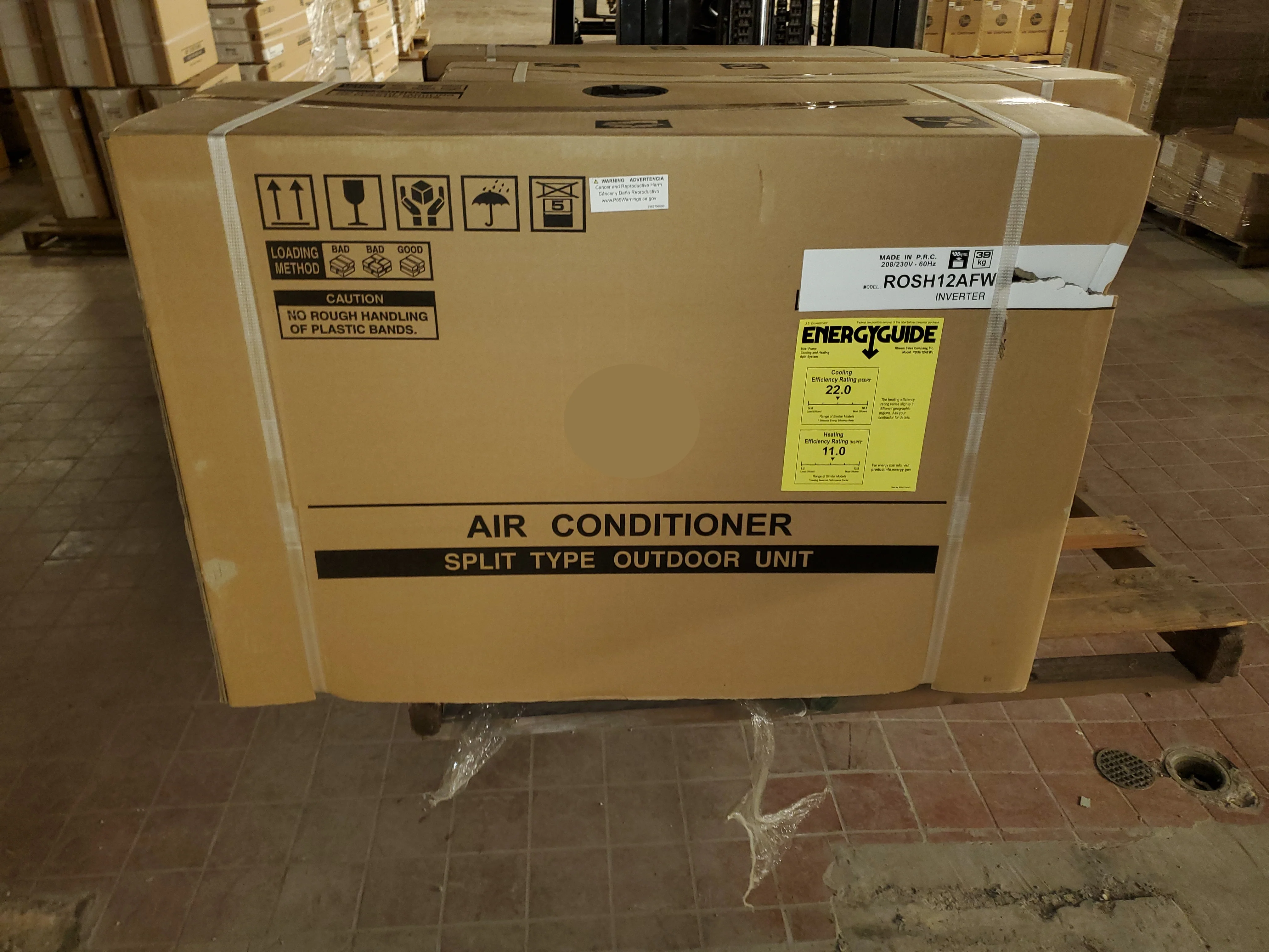 12,000 BTU Classic Plus Series Single-Zone Inverter Outdoor Mini-Split Heat Pump Unit - Image 6