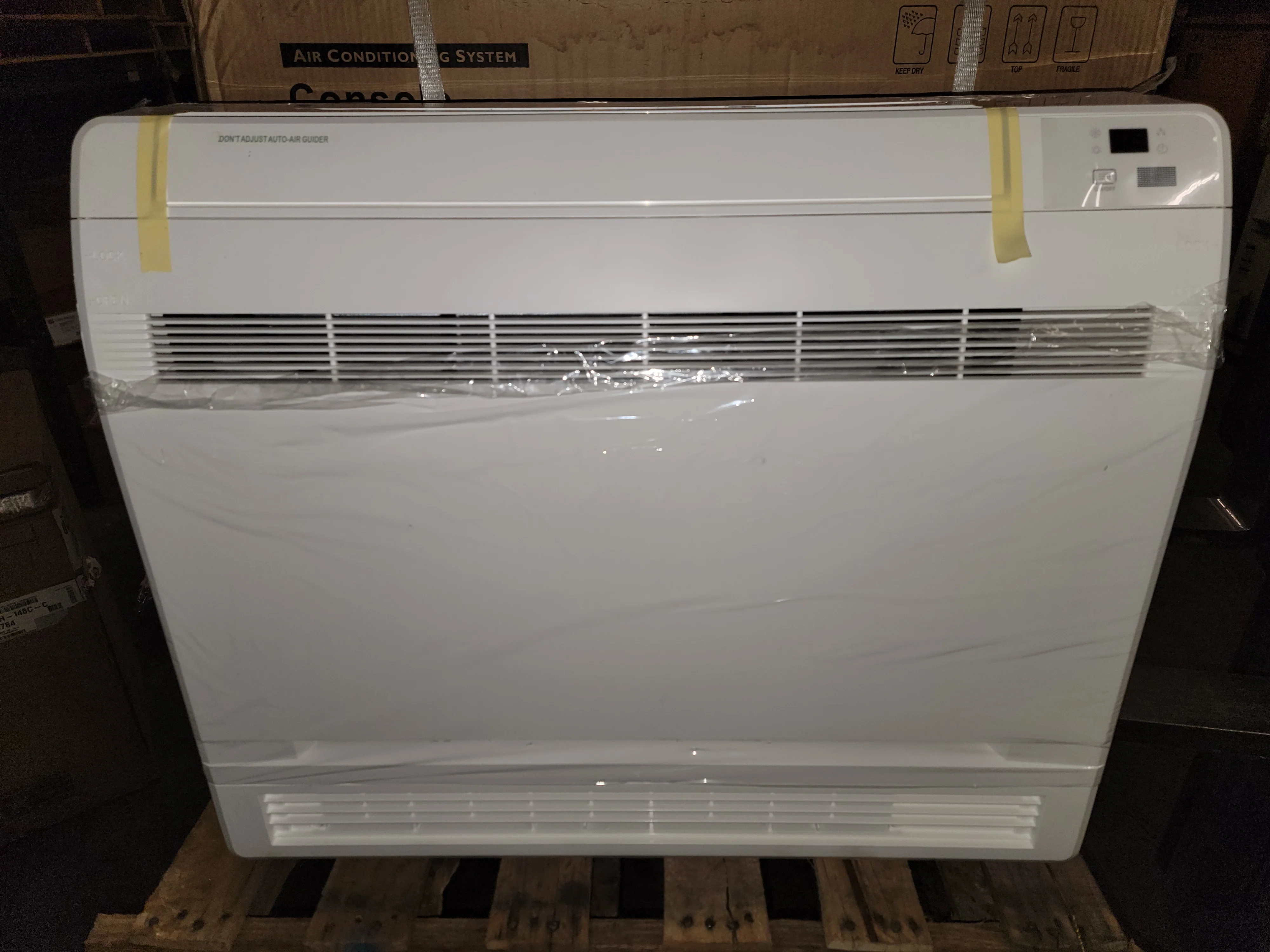 12,000 BTU Console Style Mini-Split Inverter Heat Pump Indoor Unit; 208/230-60-1, R410A - Image 2
