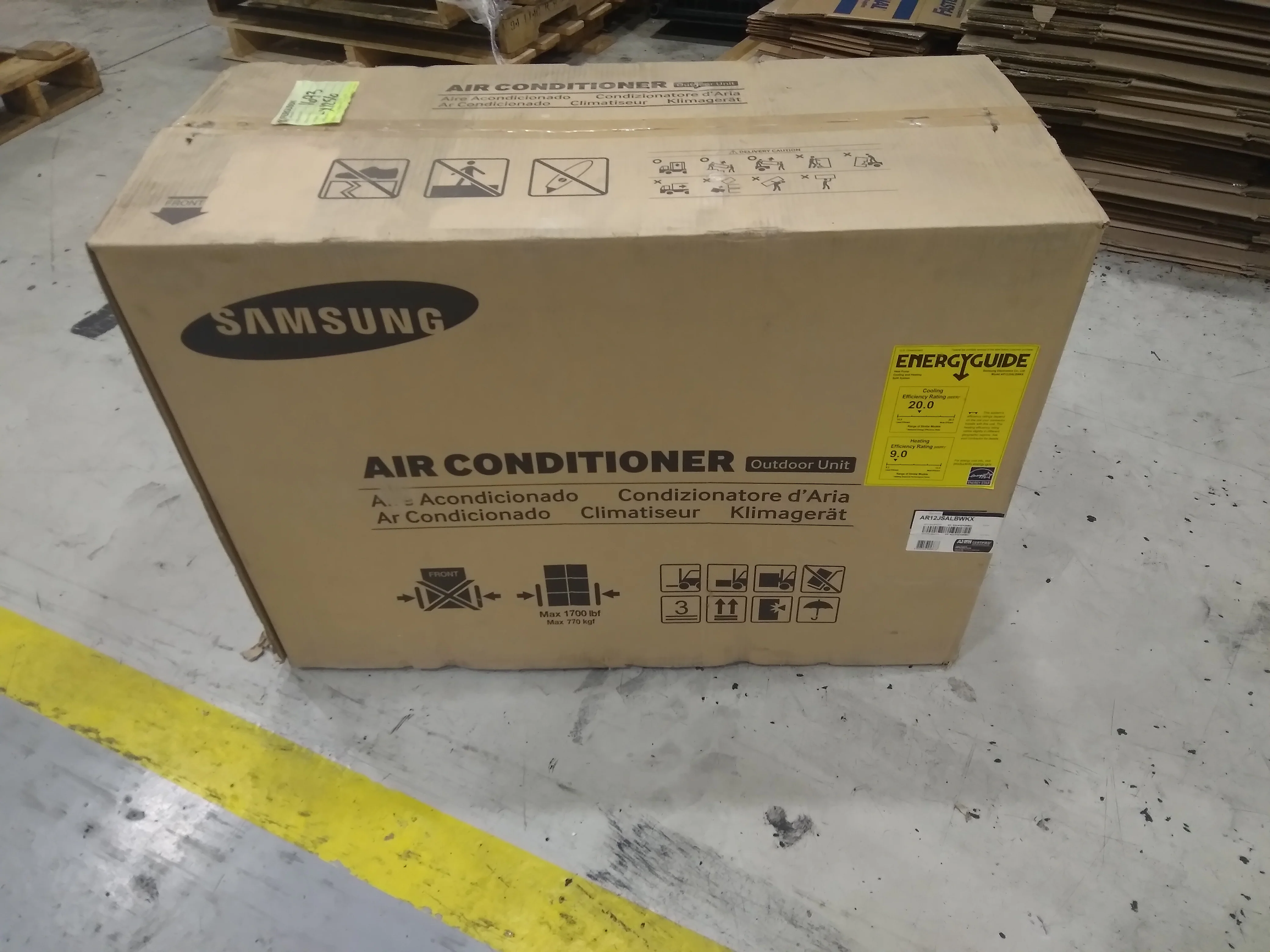 12,000 BTU Novus Series Single Zone Outdoor Mini-Split Heat Pump 115/60/1 20 Seer R-410A - Image 7