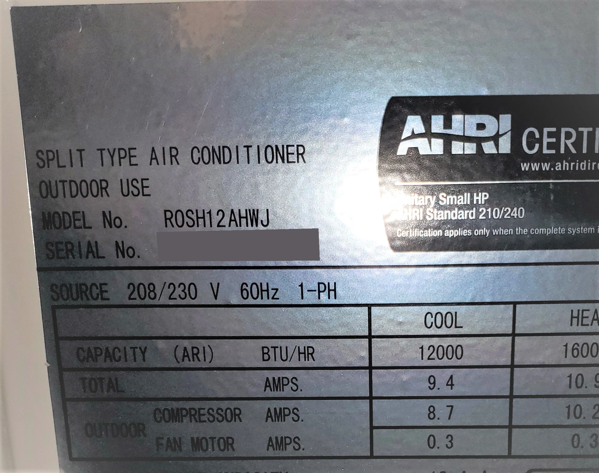 12,000 BTU Prestige Series Single-Zone Inverter Outdoor Mini-Split Heat Pump Unit - Image 5