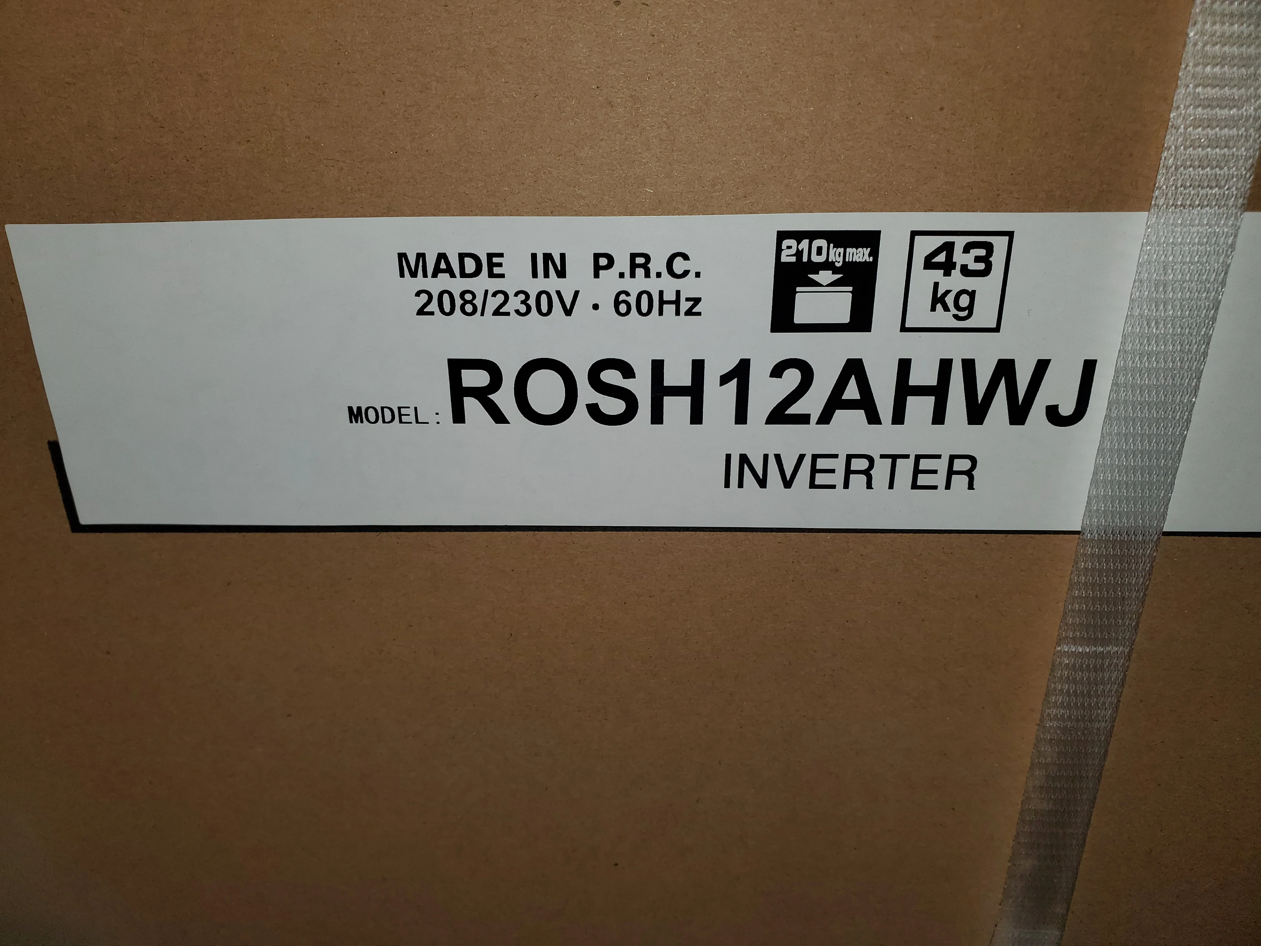 12,000 BTU Prestige Series Single-Zone Inverter Outdoor Mini-Split Heat Pump Unit - Image 6