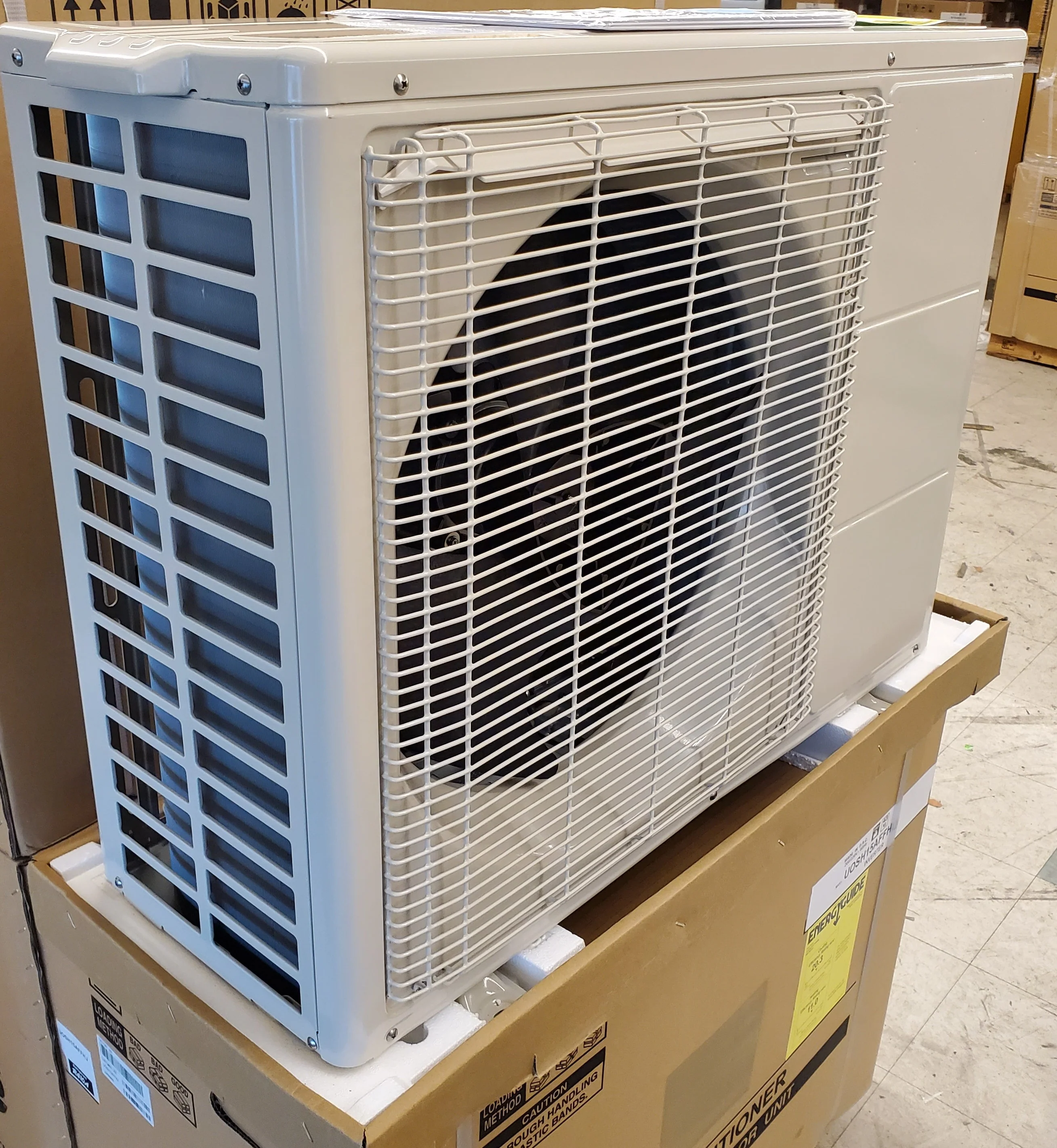 12,000 BTU Single-Zone Inverter Outdoor Mini-Split Heat Pump Unit, 208-230/60/1 R-410A 29.3 SEER - Image 3