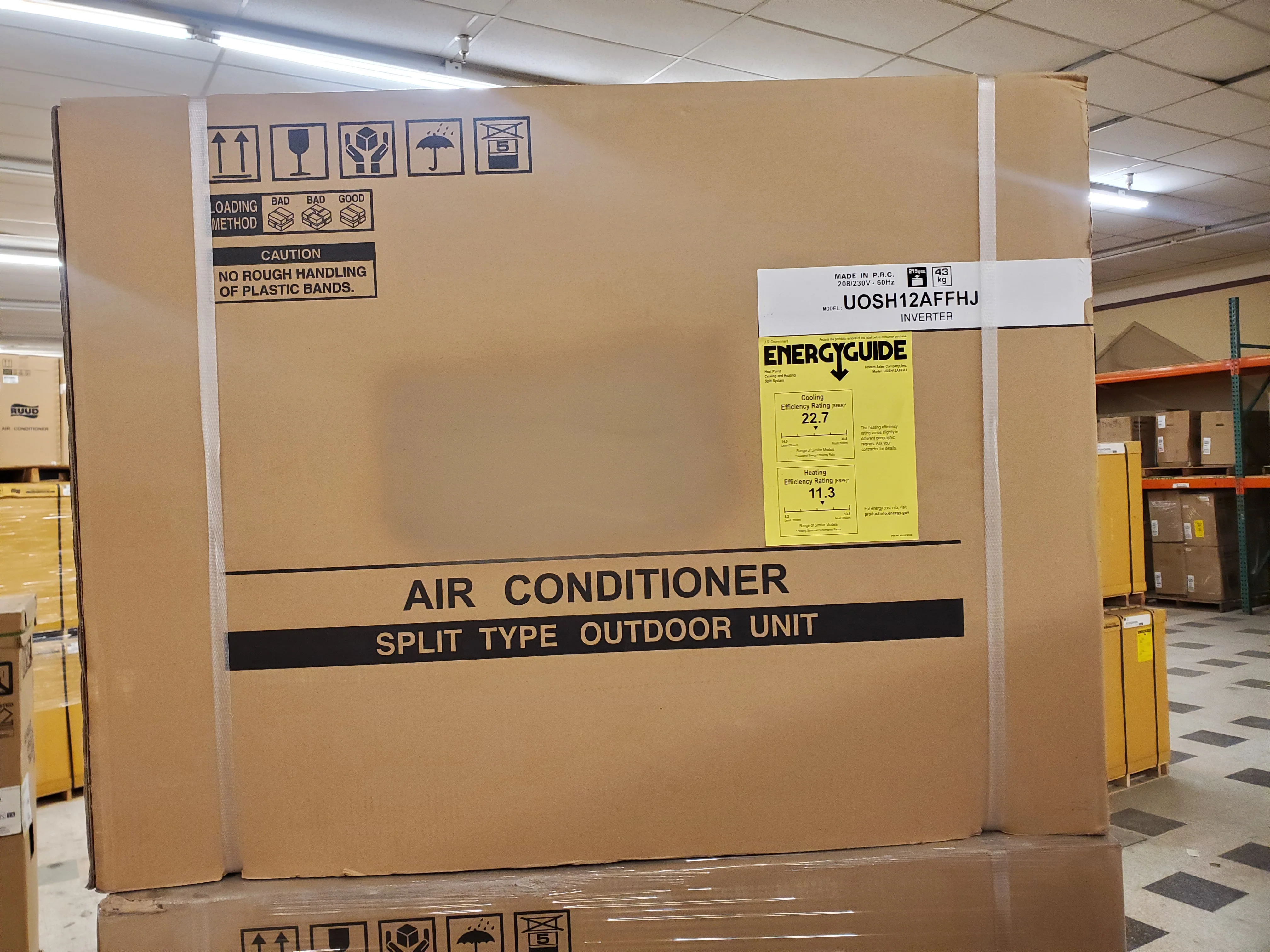 12,000 BTU Ultra Series Single-Zone Inverter Outdoor Mini-Split Heat Pump Unit - Image 7