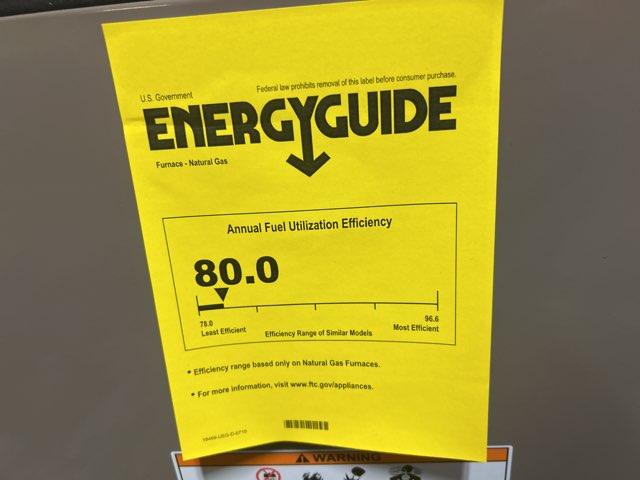 120,000 BTU Standard ECM Multi-Position Natural Gas Furnace, 80% 115/60/1 2000 CFM - Image 3