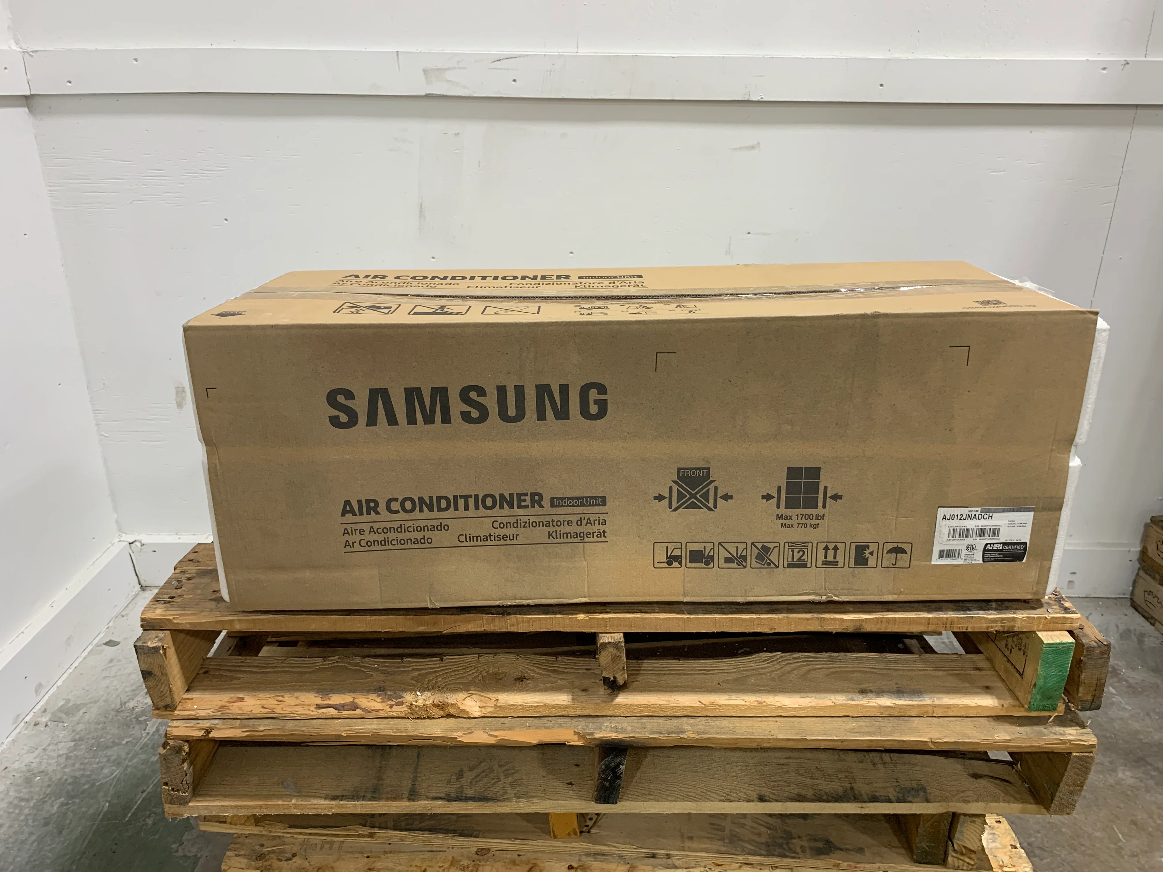 12,000/14,000 BTU Indoor Heat Pump Mini Split Unit, 208-230/60/1 R410A - Image 6
