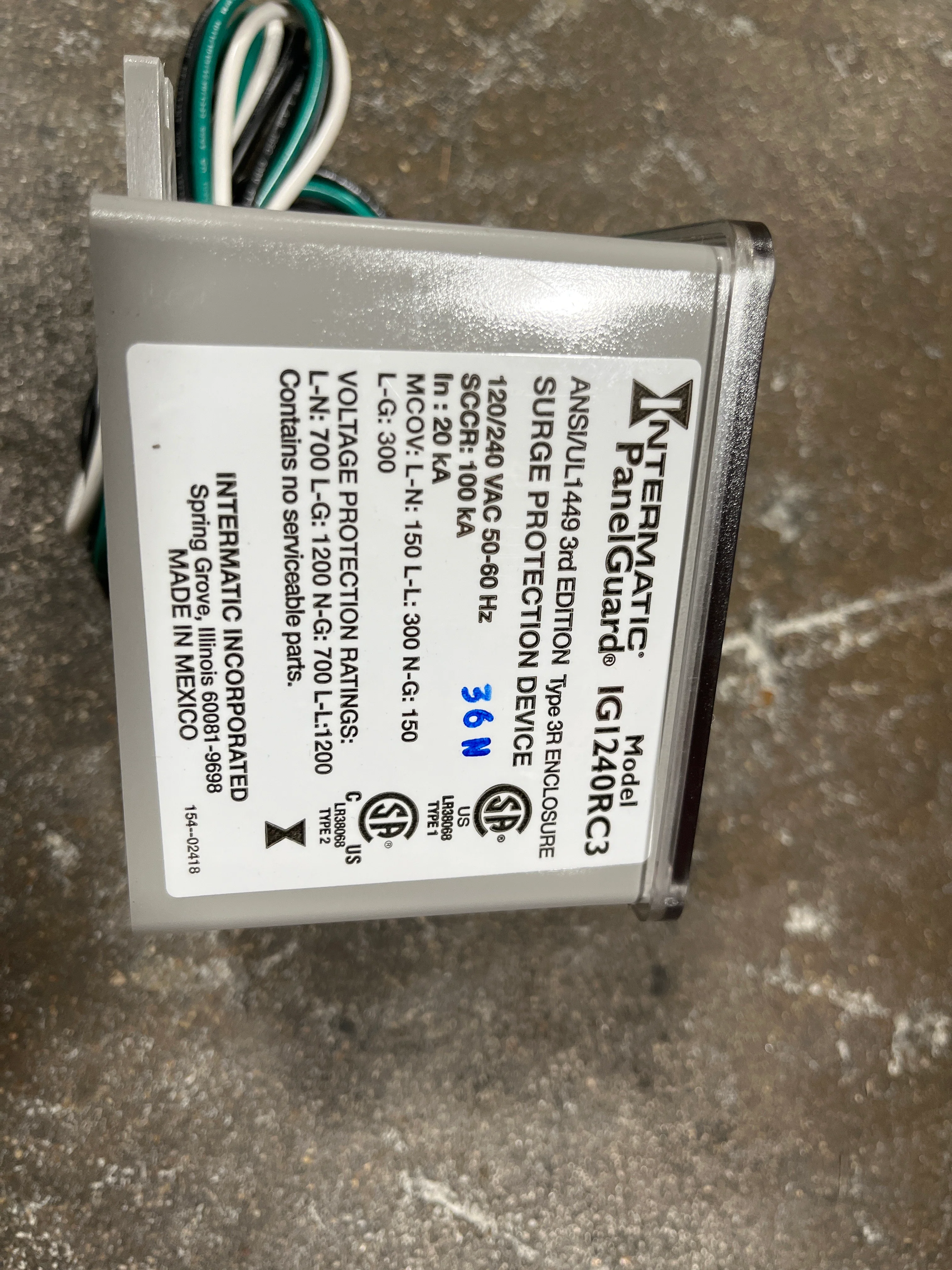 120-240V Panel Surge Protector - Image 2