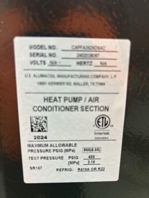 125,000 BTU 1-Stg Up/Horz ECM Multi Speed Gas Furnace 80% and 3 Ton Up/Down Cased A Coil R-22/R-410A - Image 3
