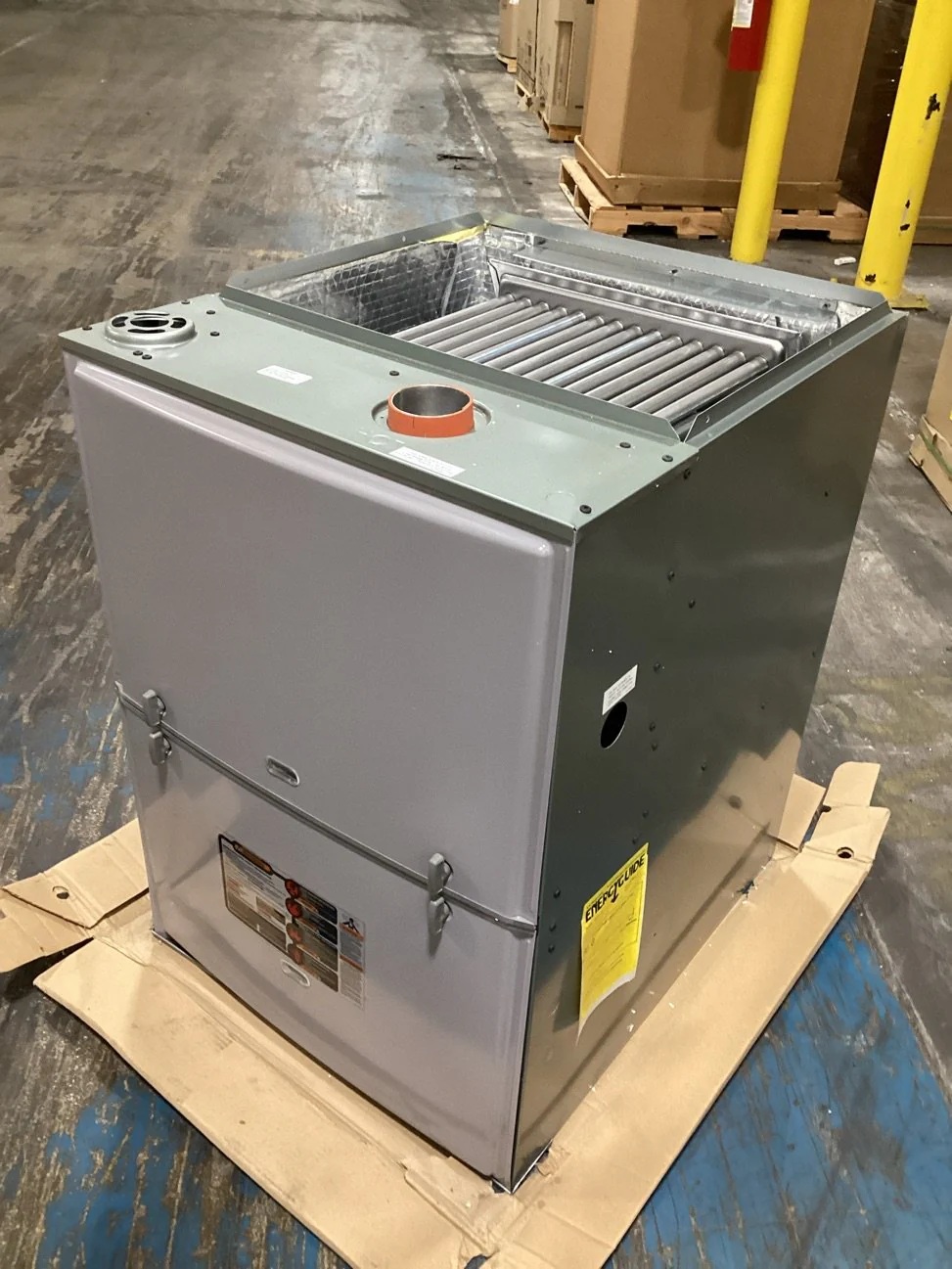 125,000 BTU 1-Stg Low Nox Upflow/Horizontal ECM Multi Speed Gas Furnace 80% AFUE 115/60/1 CFM: 1934 - Image 4