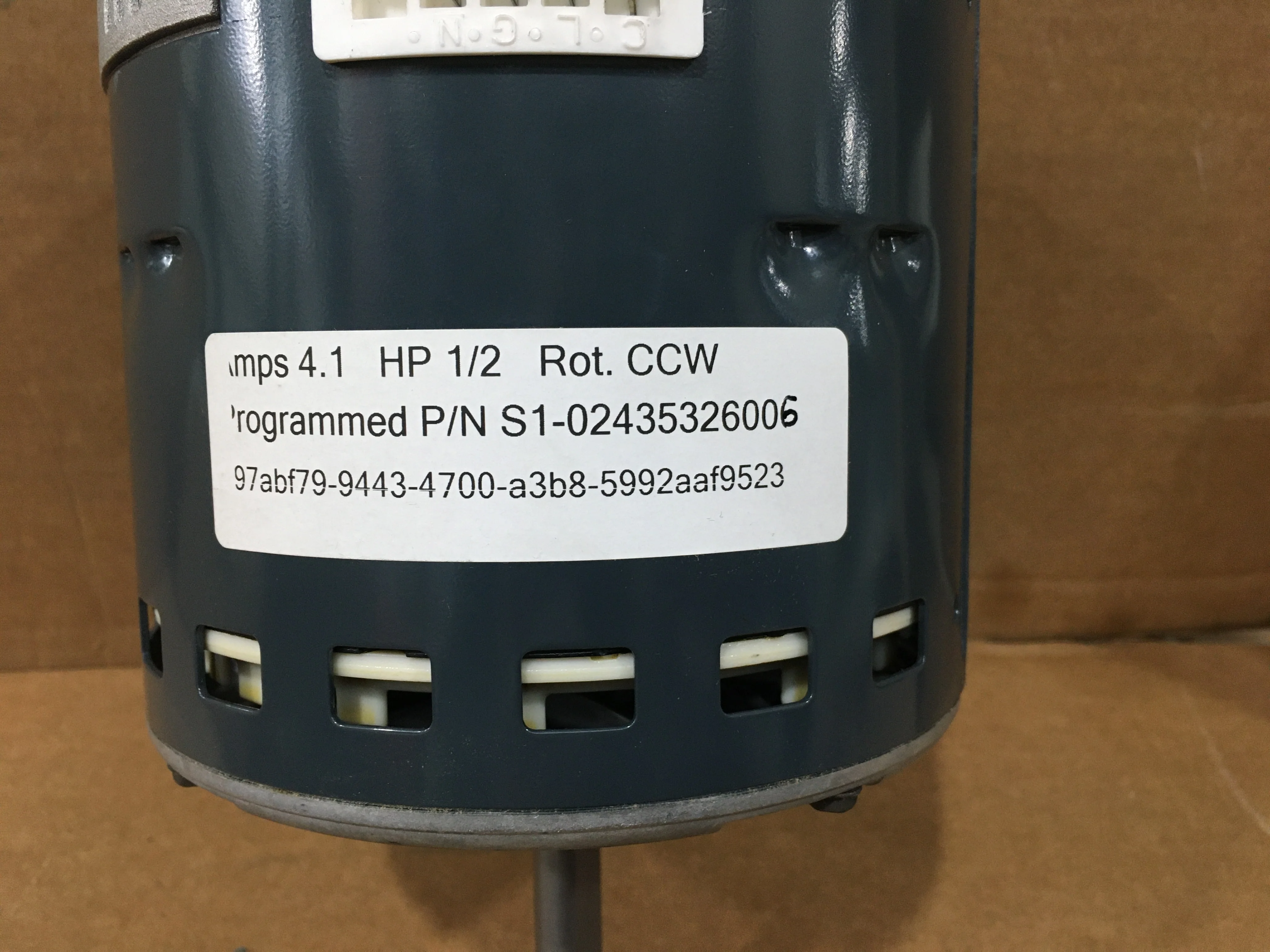 1/2HP ECM Direct Drive Blower Motor 208-230/50-60/1 RPM:1050/Variable Speed - Image 3