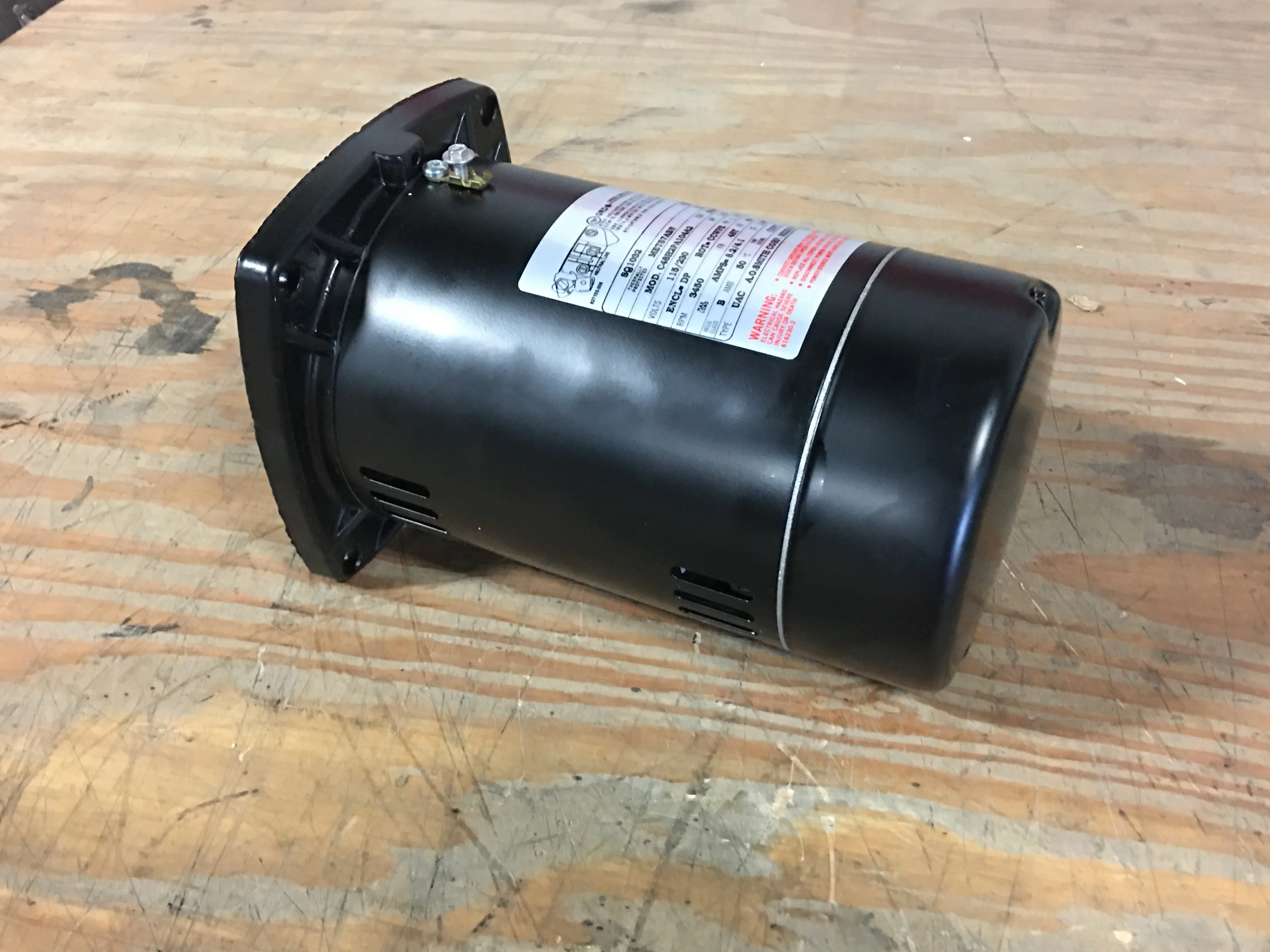 1/3 HP Pool And Spa Motor 115-230/60/1 3450 RPM - Image 3