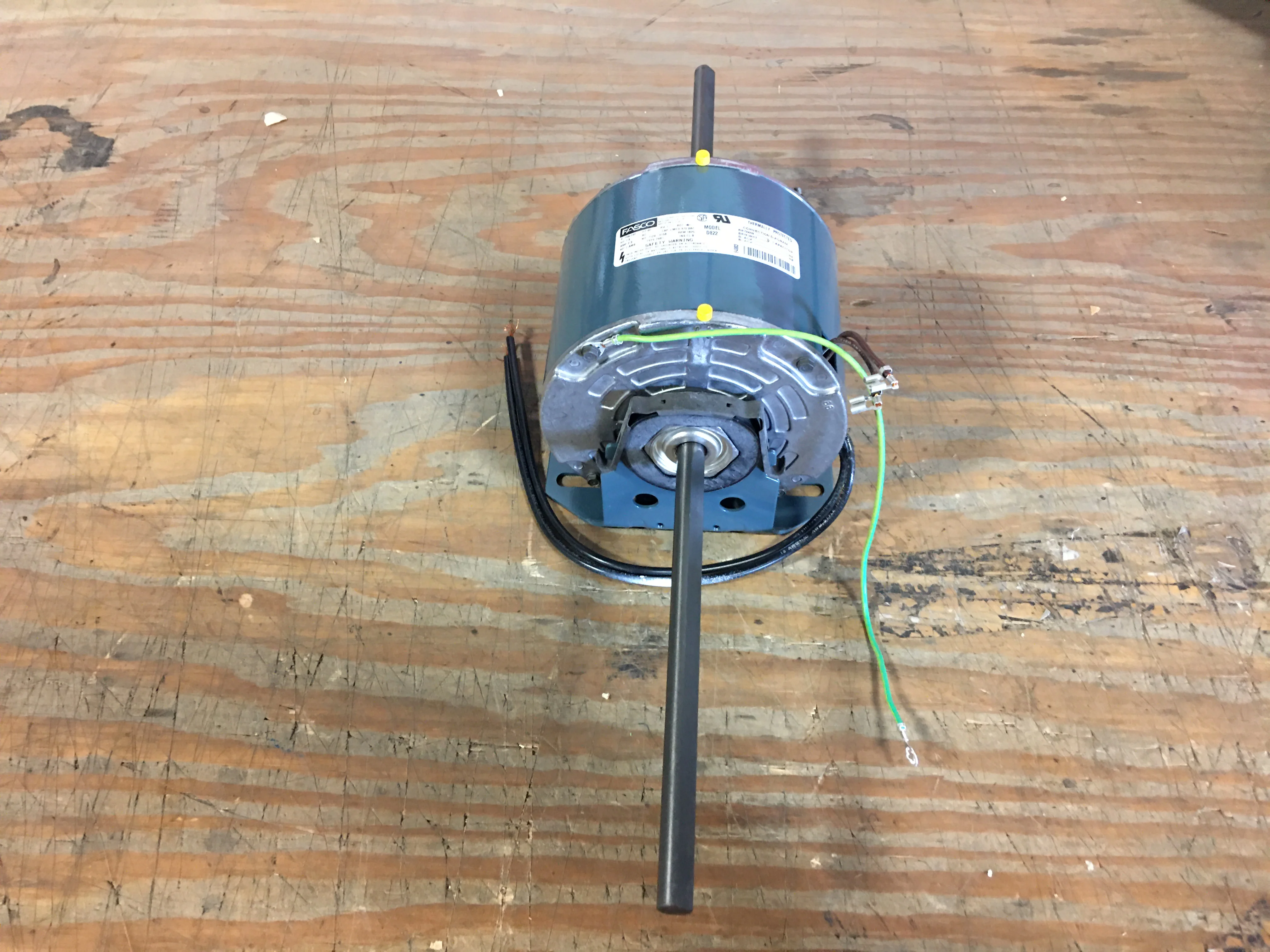1/3 HP PSC Electric Double Shaft Motor 208-230/60/1 1625RPM 1 Speed - Image 3