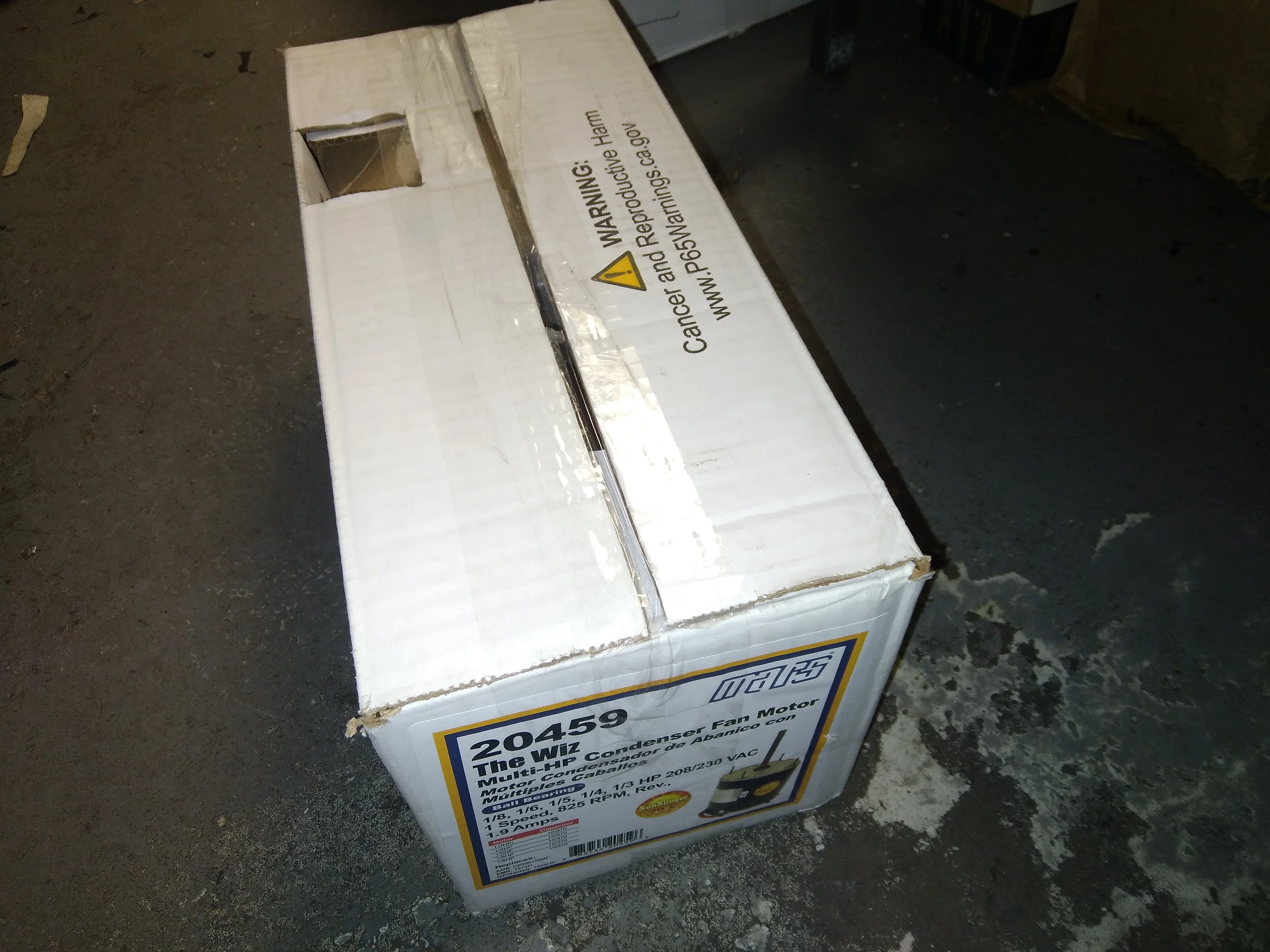 1/3-1/8HP Condenser Fan Motor, 208-230/60/1 - Image 8