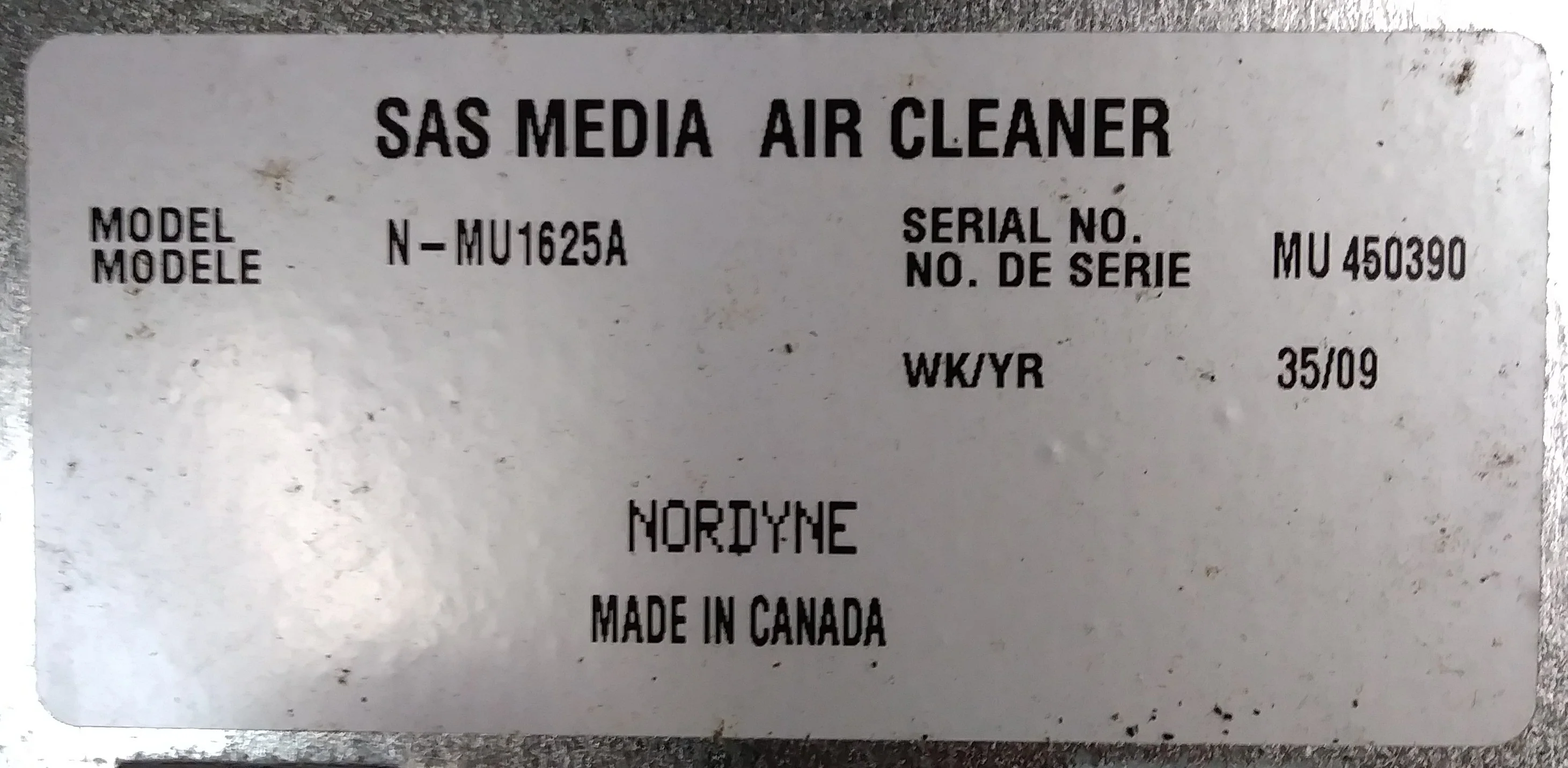 13-5/8" X 24-1/8" High Efficiency Retrofit Media Air Cleaner for Air Handler - Image 3