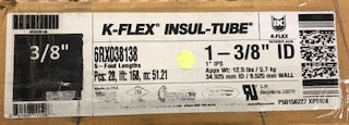 1-3/8"ID X 6' PIPE INSULATION 3/8" WALL - Image 3
