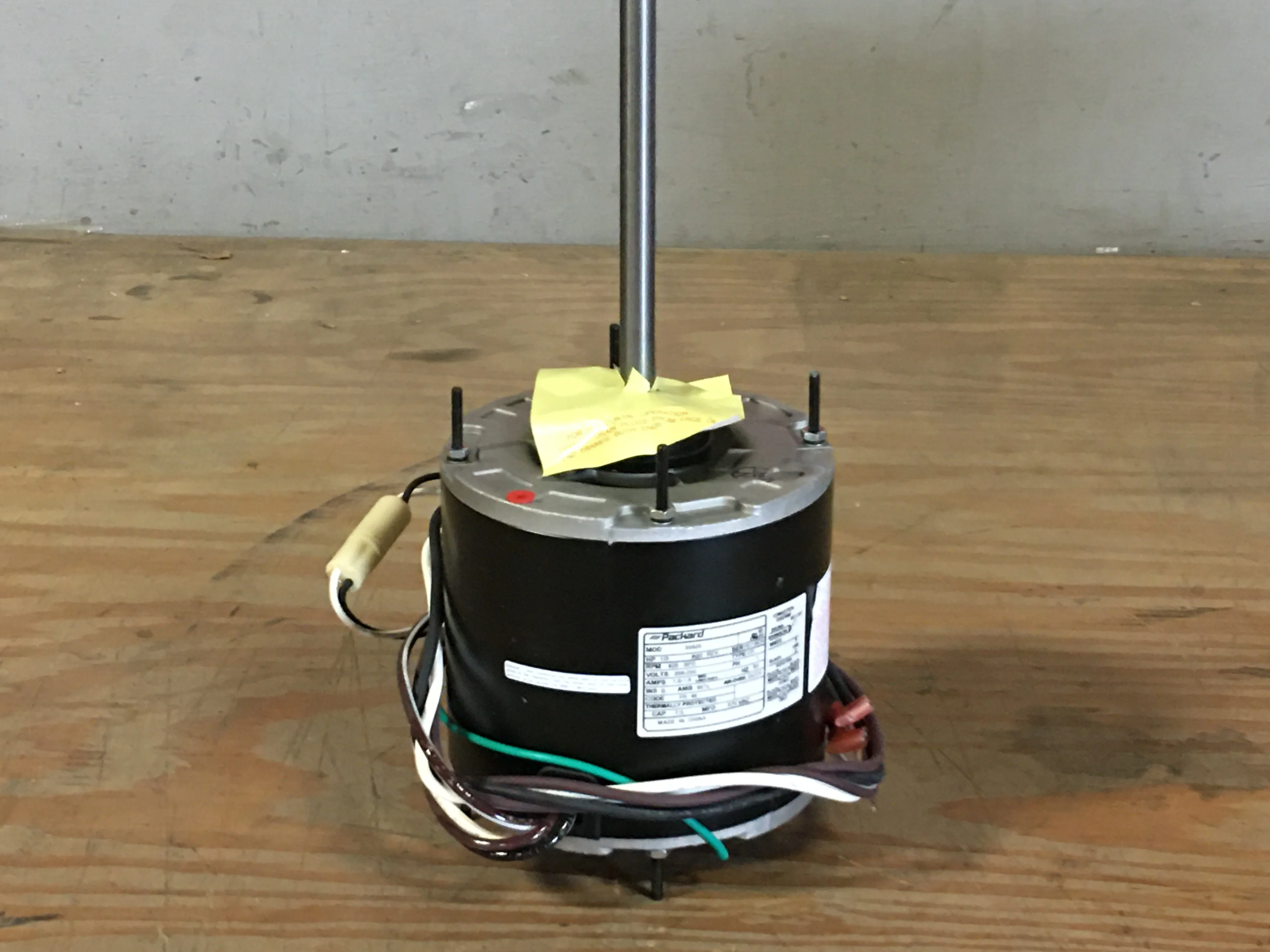 1/3HP Condenser Fan Motor, 208-230/60/1 RPM:825/1-Speed - Image 2