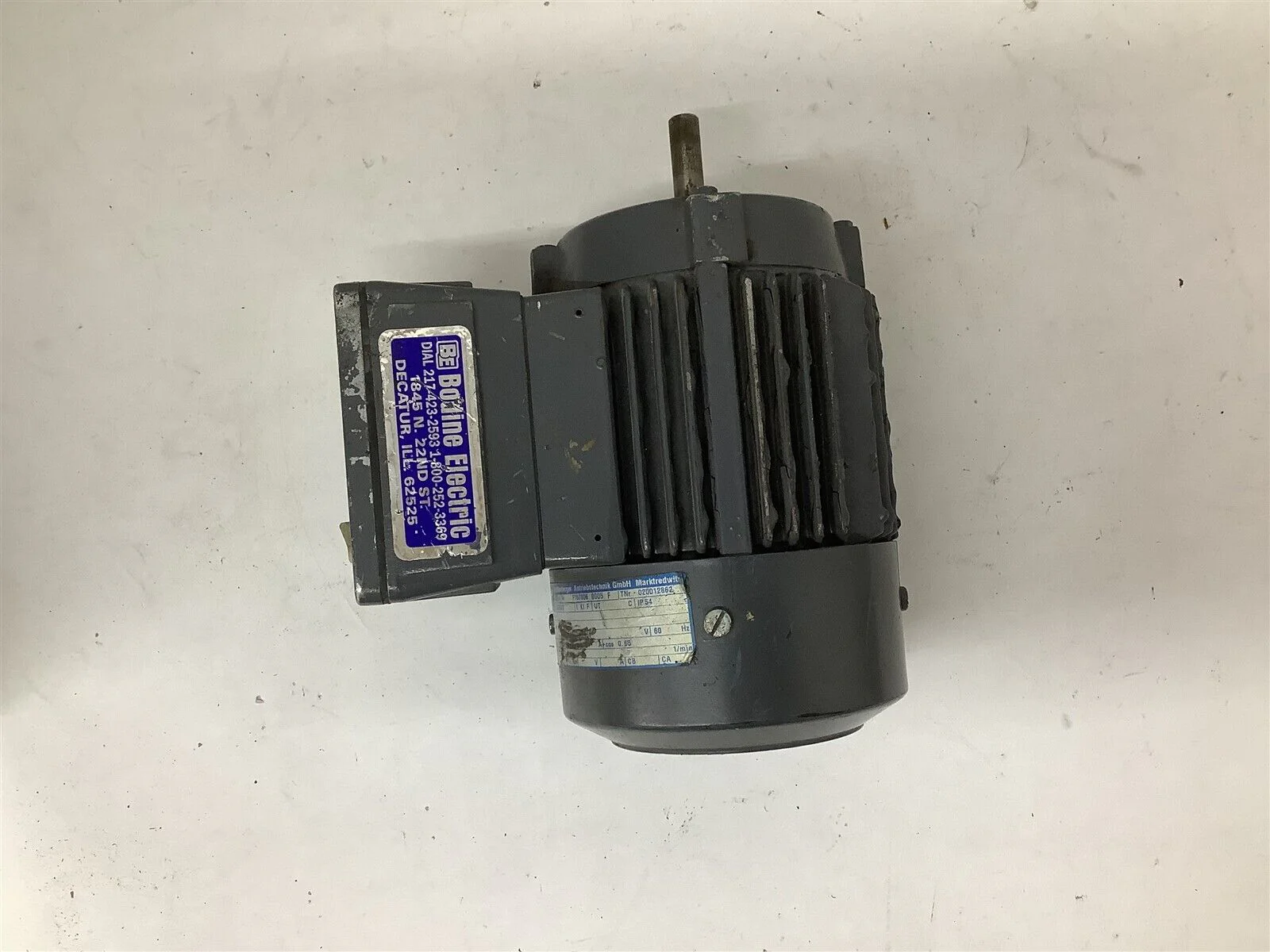 1/3HP Electric Motor 230/60/1 - Image 2