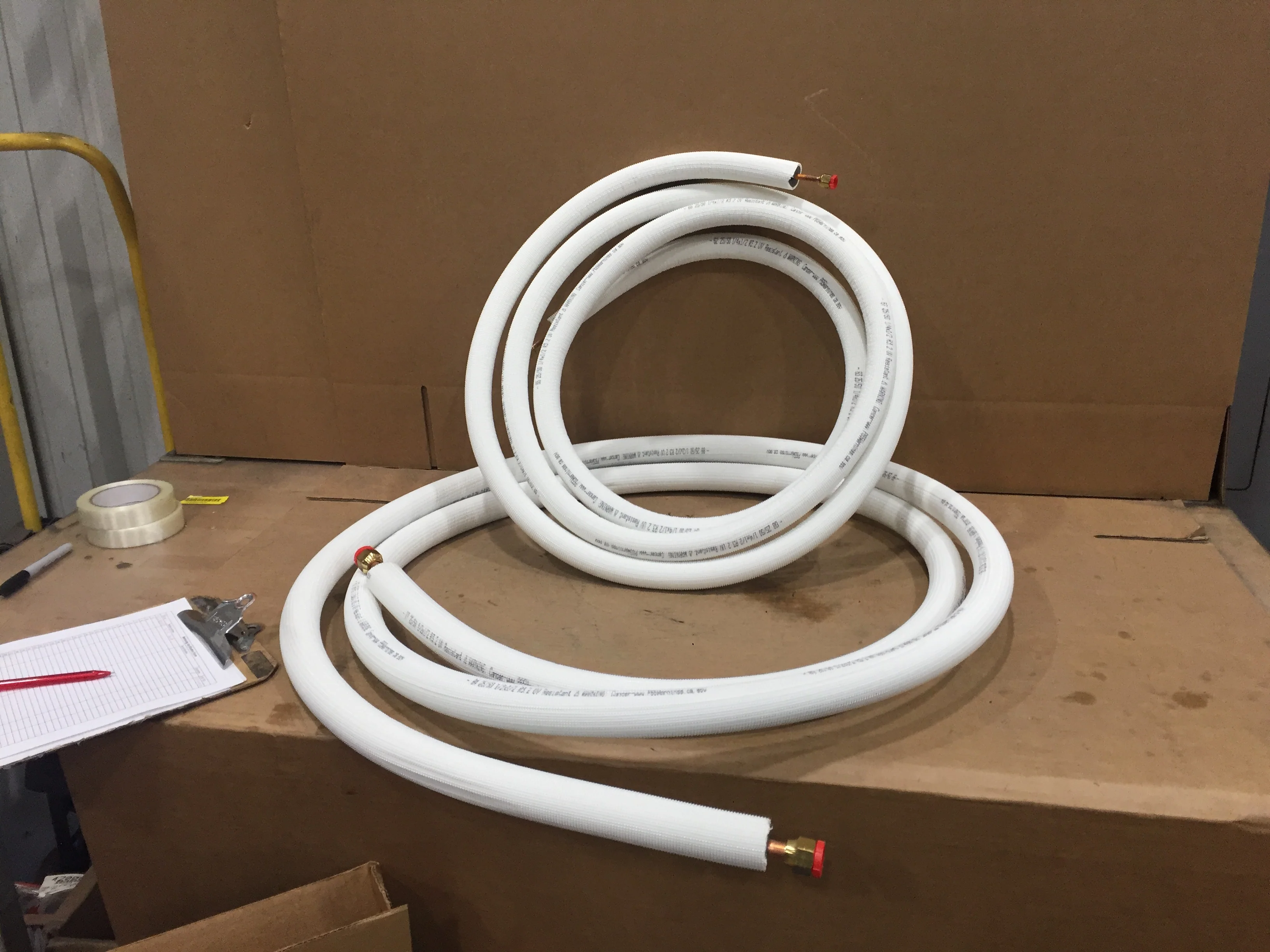 1/4 x 1/2 x 1/2 x 15FT Flare Line Set - Image 2