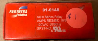 14 Amp 125 Volt SPST 8400 Series General Purpose Relay w/120 Volt Coil - Image 4
