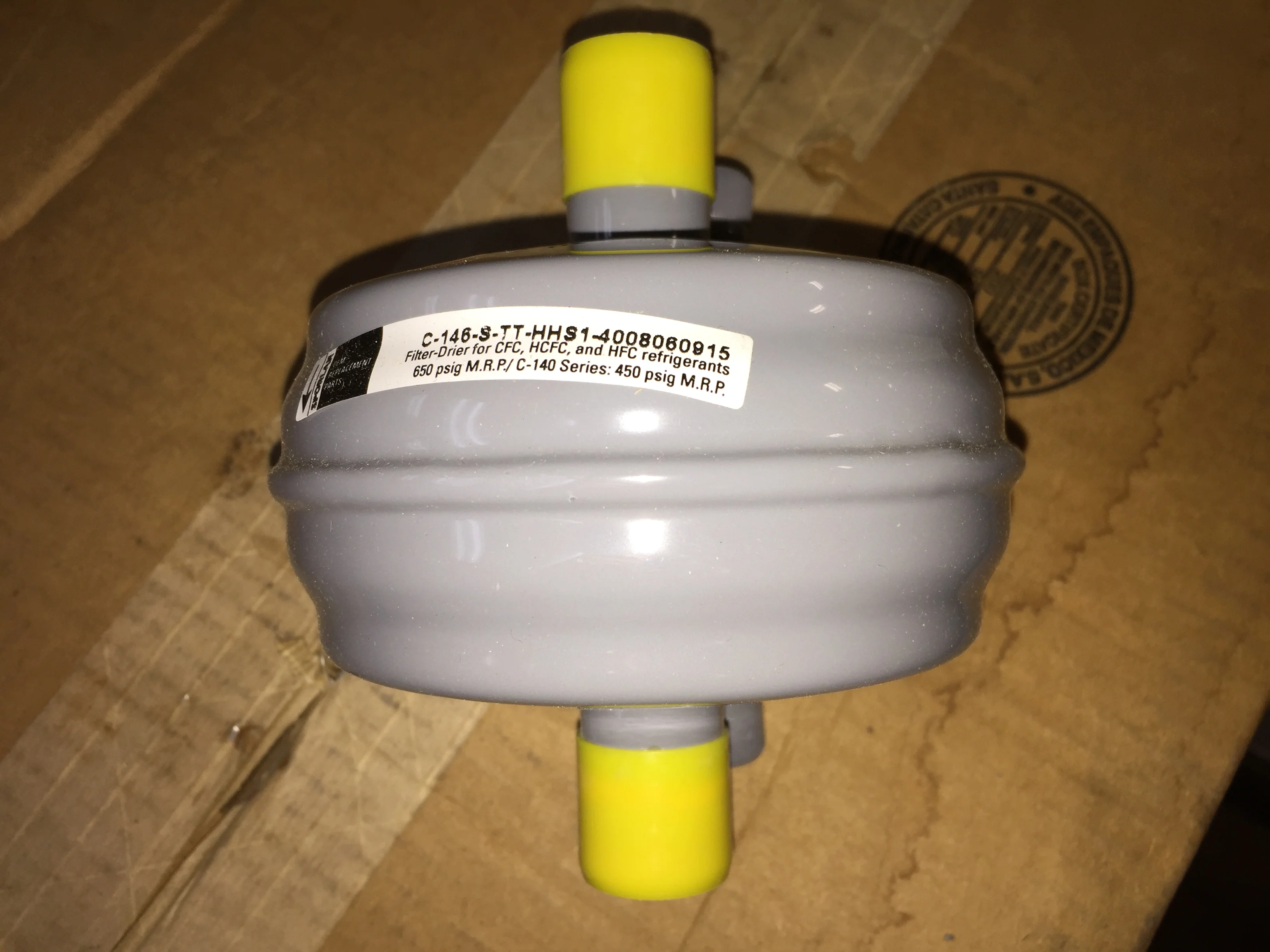 14 CU IN 3/4" X 3/4" SWEAT SUCTION LINE FILTER DRIER FOR CFC/HCFC/HFC