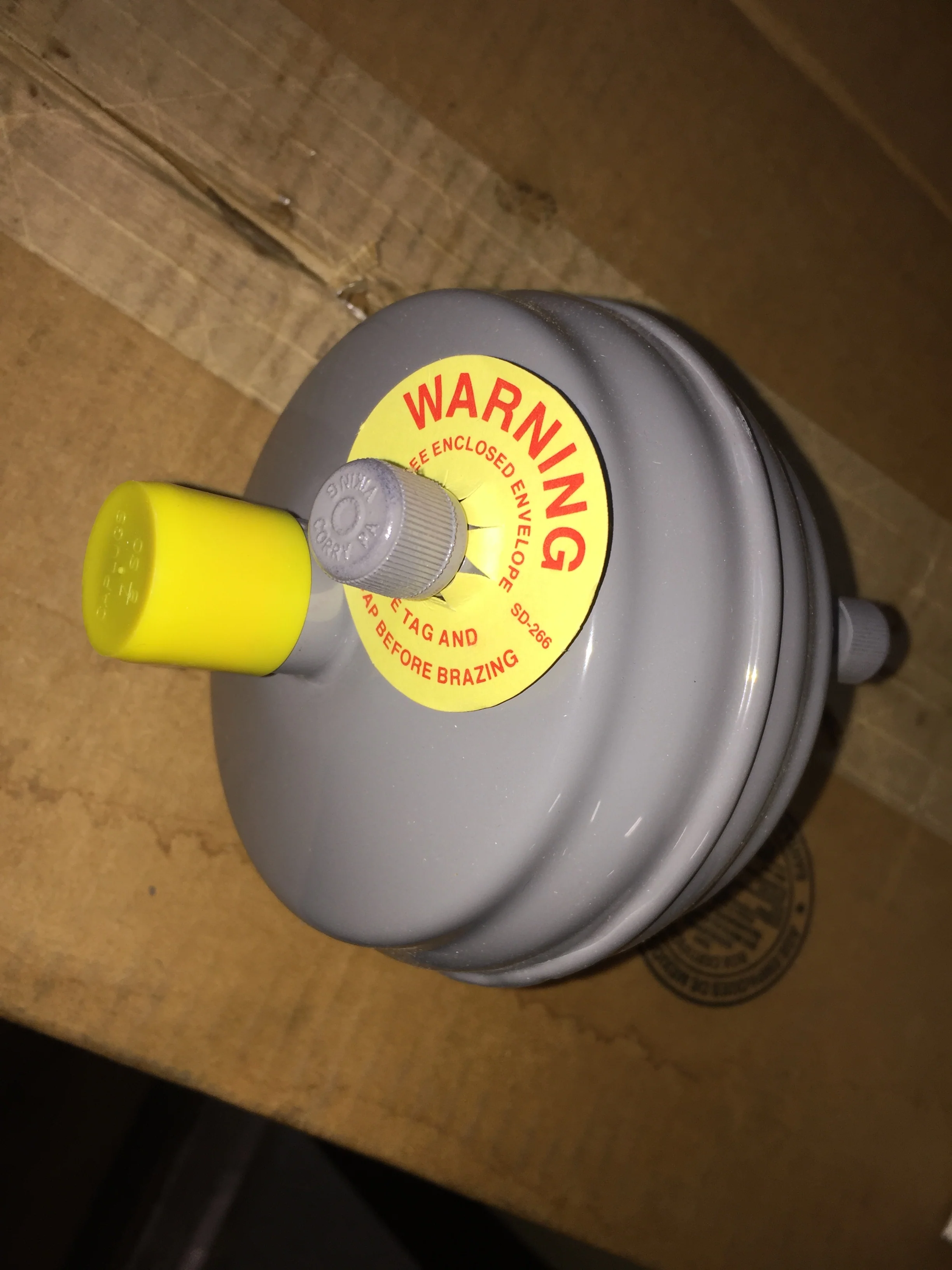 14 CU IN 3/4" X 3/4" SWEAT SUCTION LINE FILTER DRIER FOR CFC/HCFC/HFC - Image 2