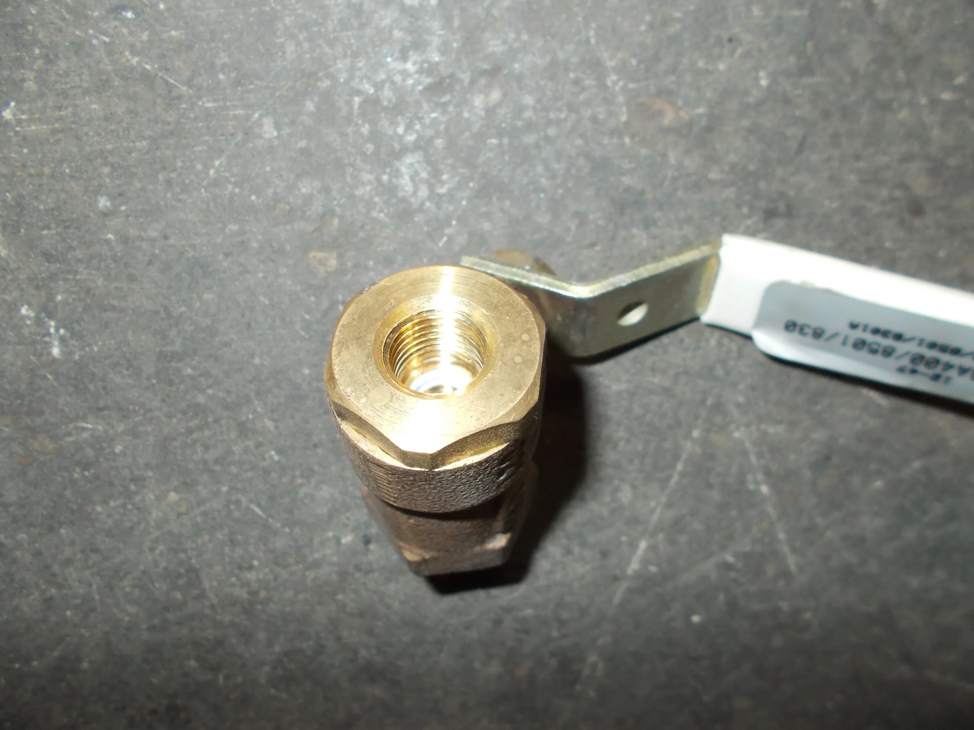 1/4"FPT Ultra Pure Bronze Ball Valve - Image 2